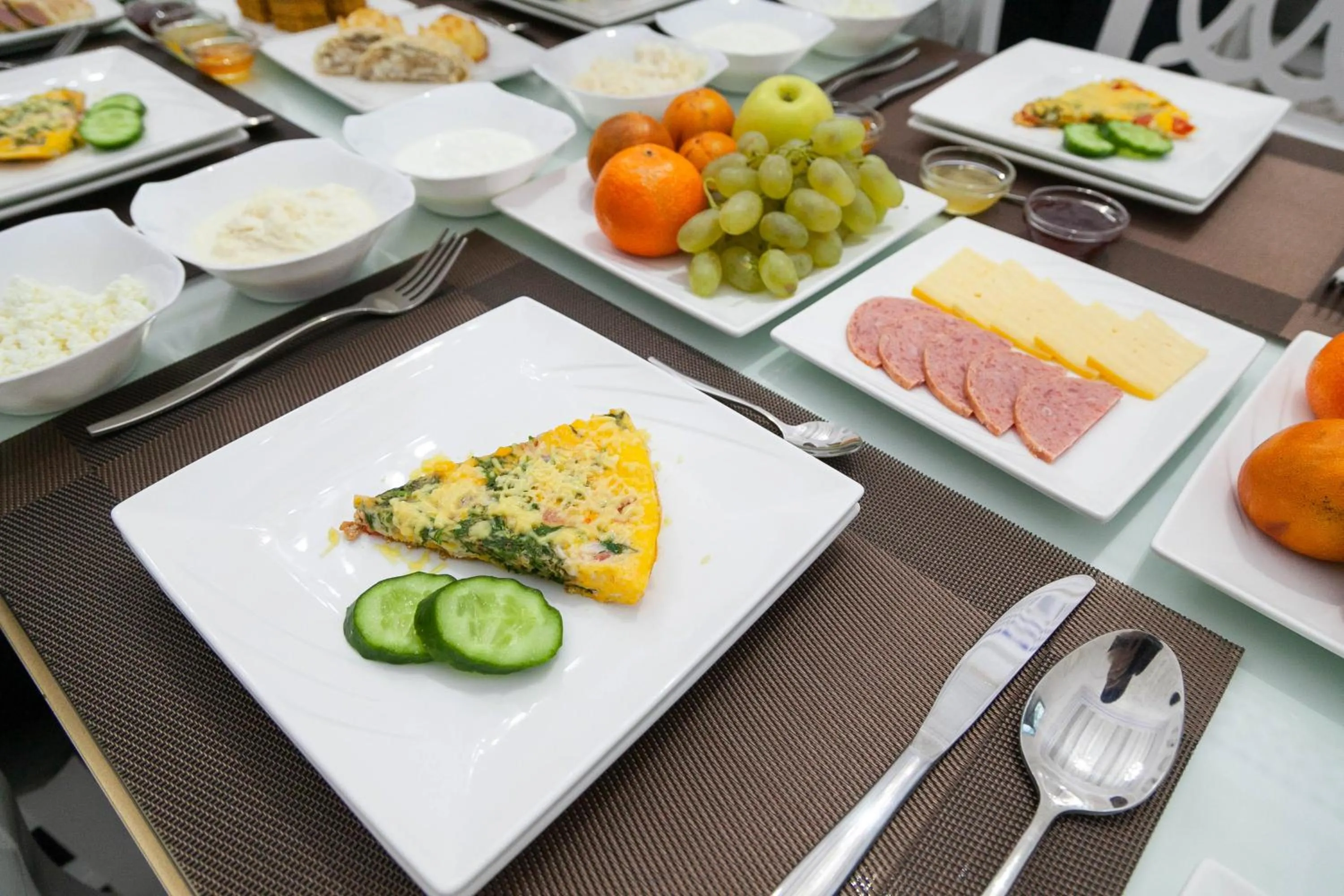 Breakfast in Rayyan Hotel Bukhara