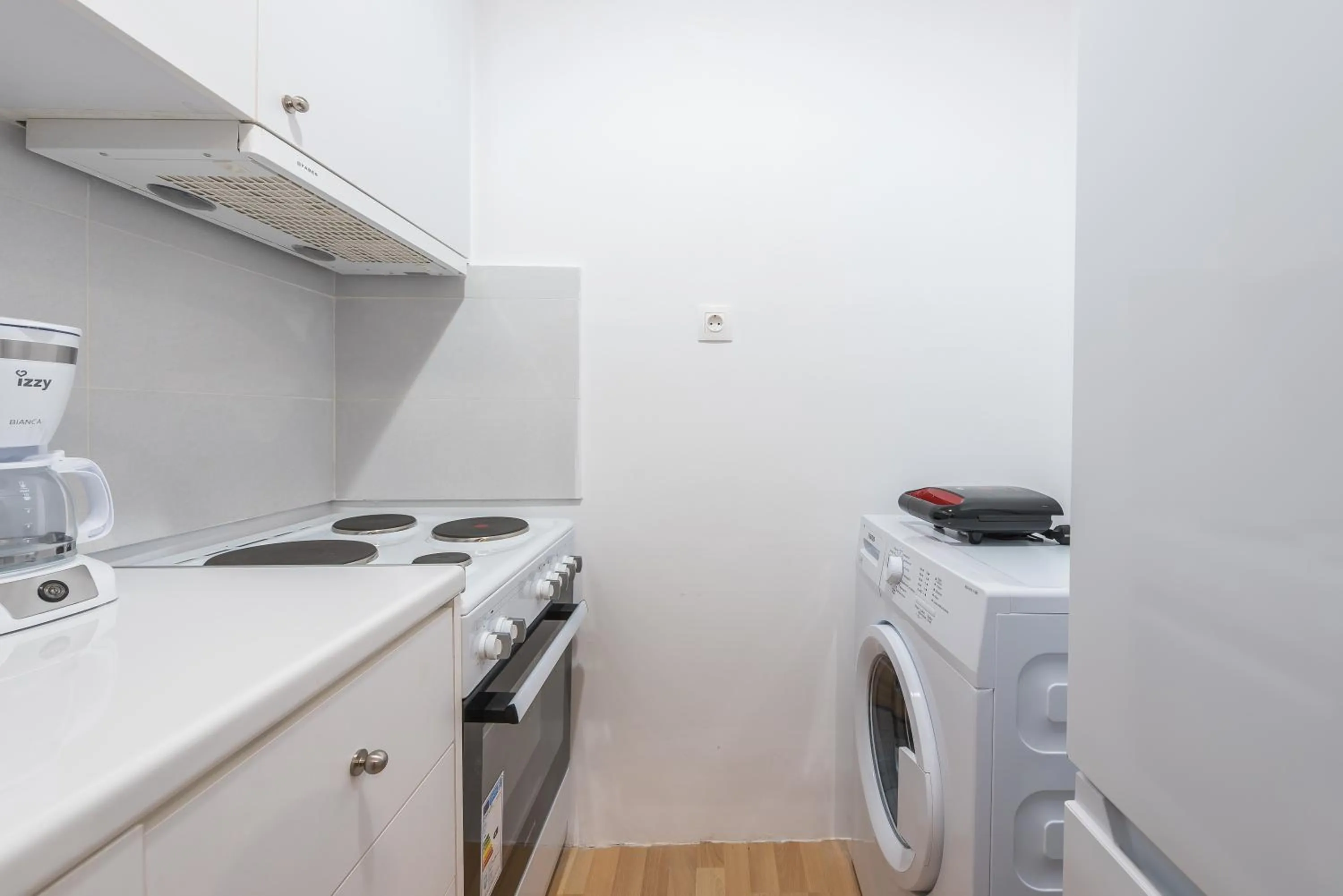 Kitchen or kitchenette in Apartment at Megaro Mousikis st semi basement 1bed 2 pers by MPS
