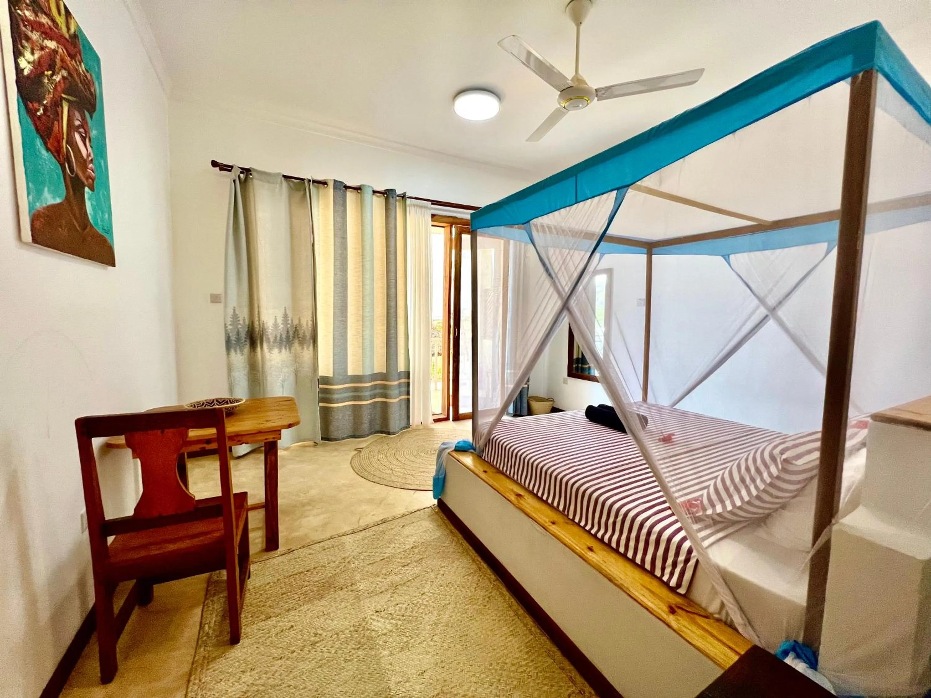 Bed in Chikachika Beach B&B