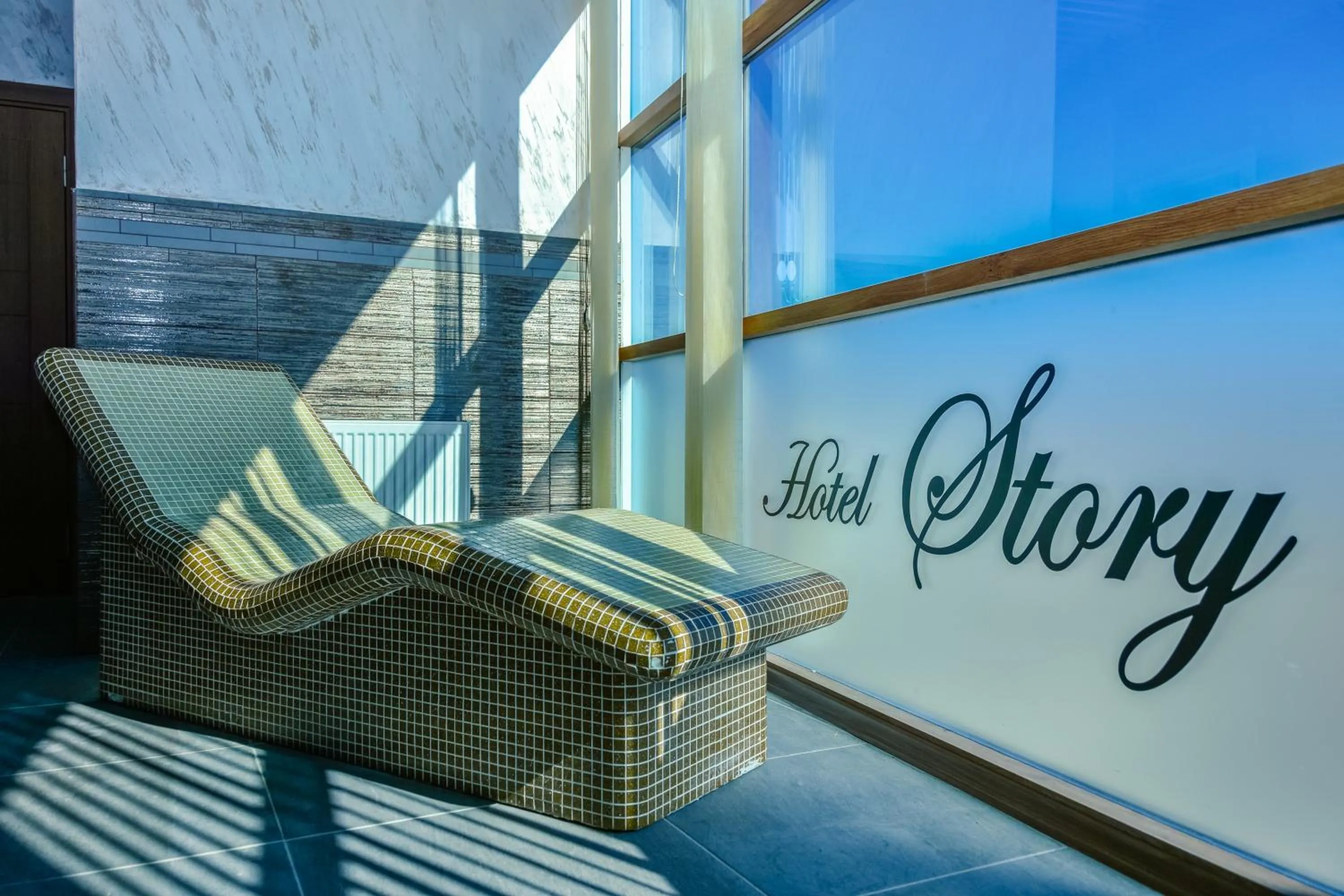 Sauna in Hotel Story