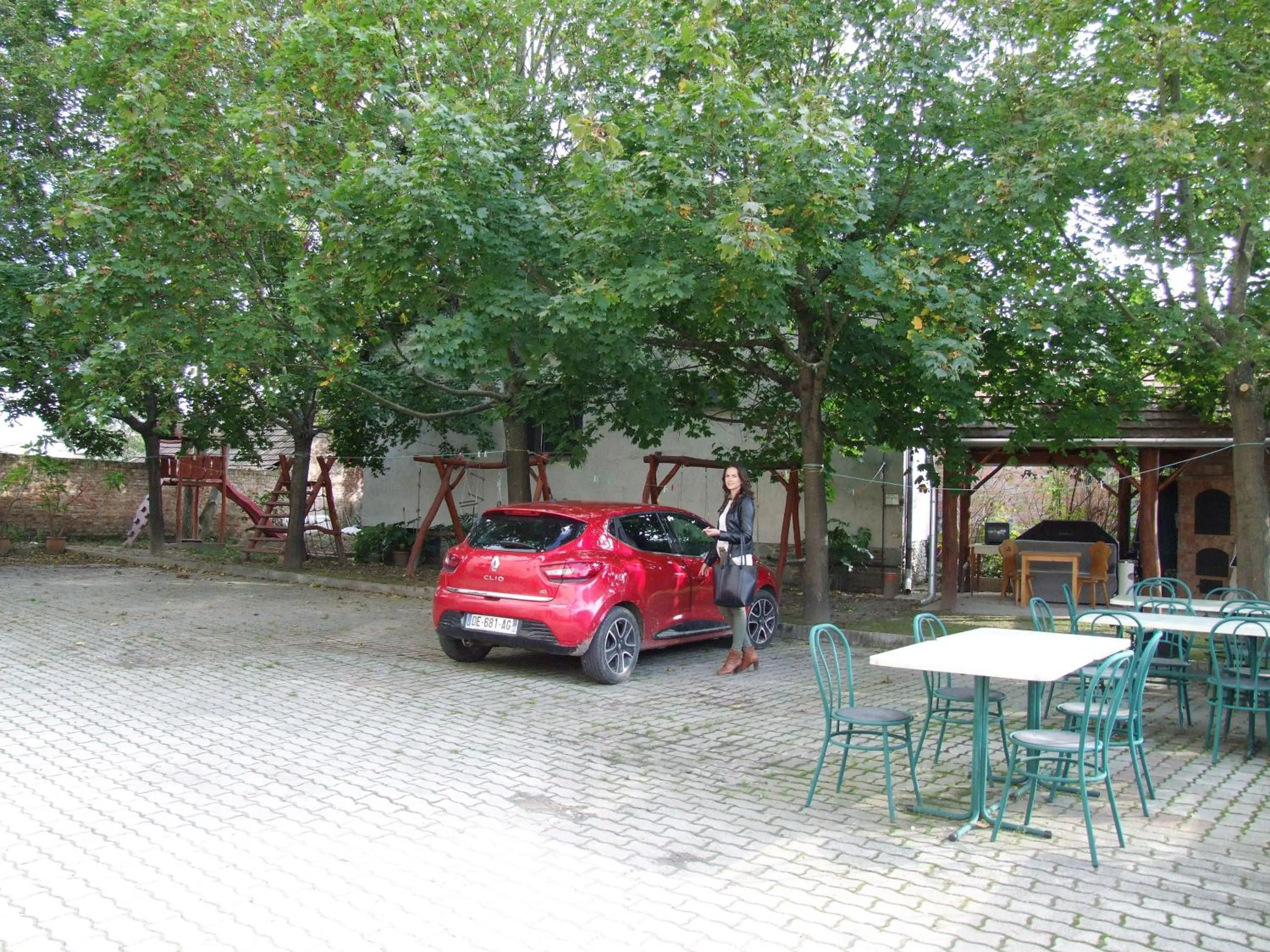 Patio in Thermal Panzió Sárvár