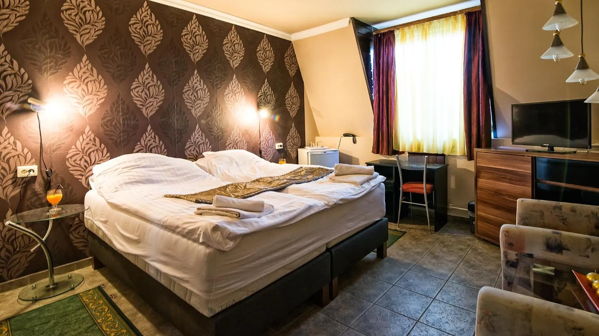 Bed in Thermal Panzió Sárvár