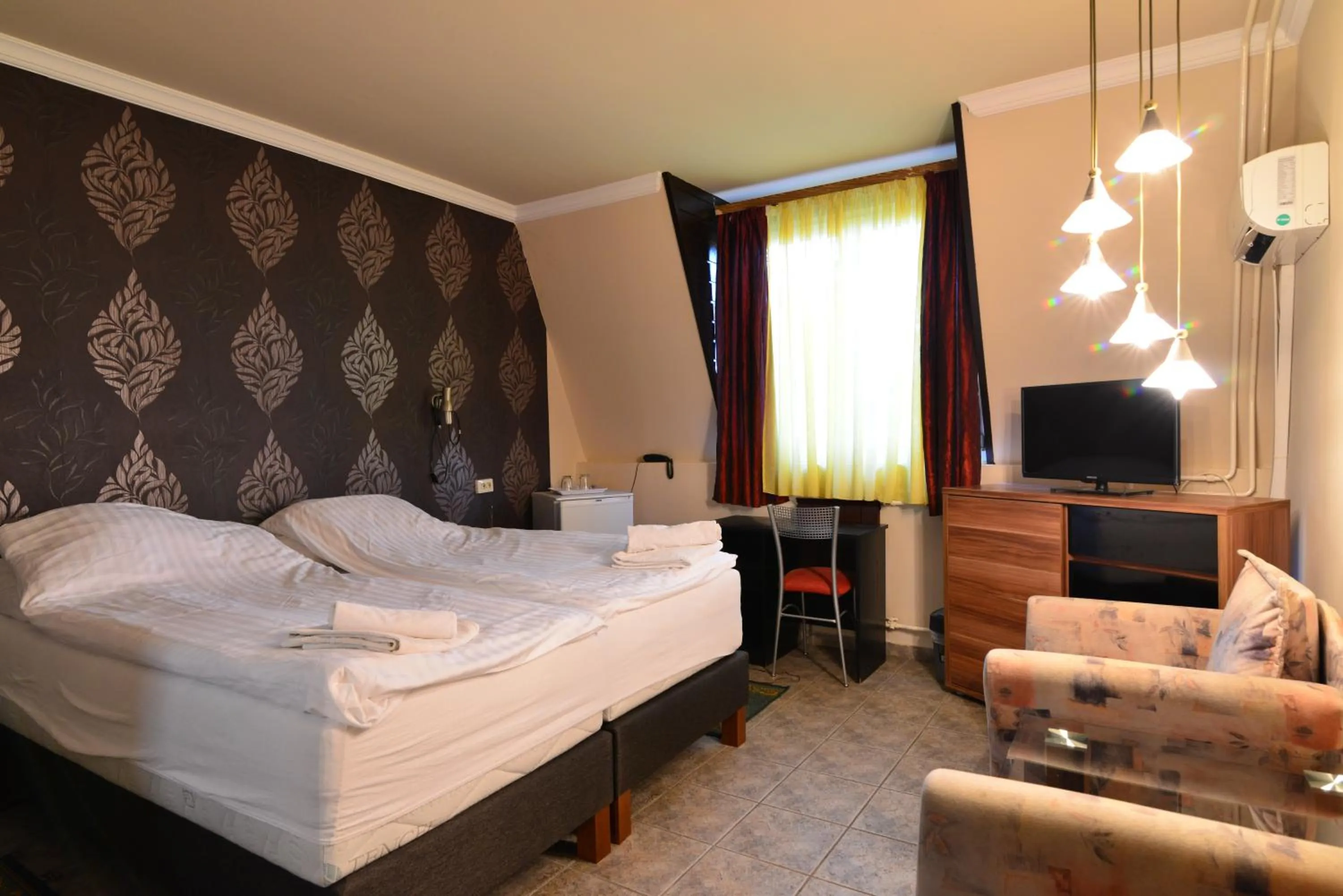 Bed in Thermal Panzió Sárvár