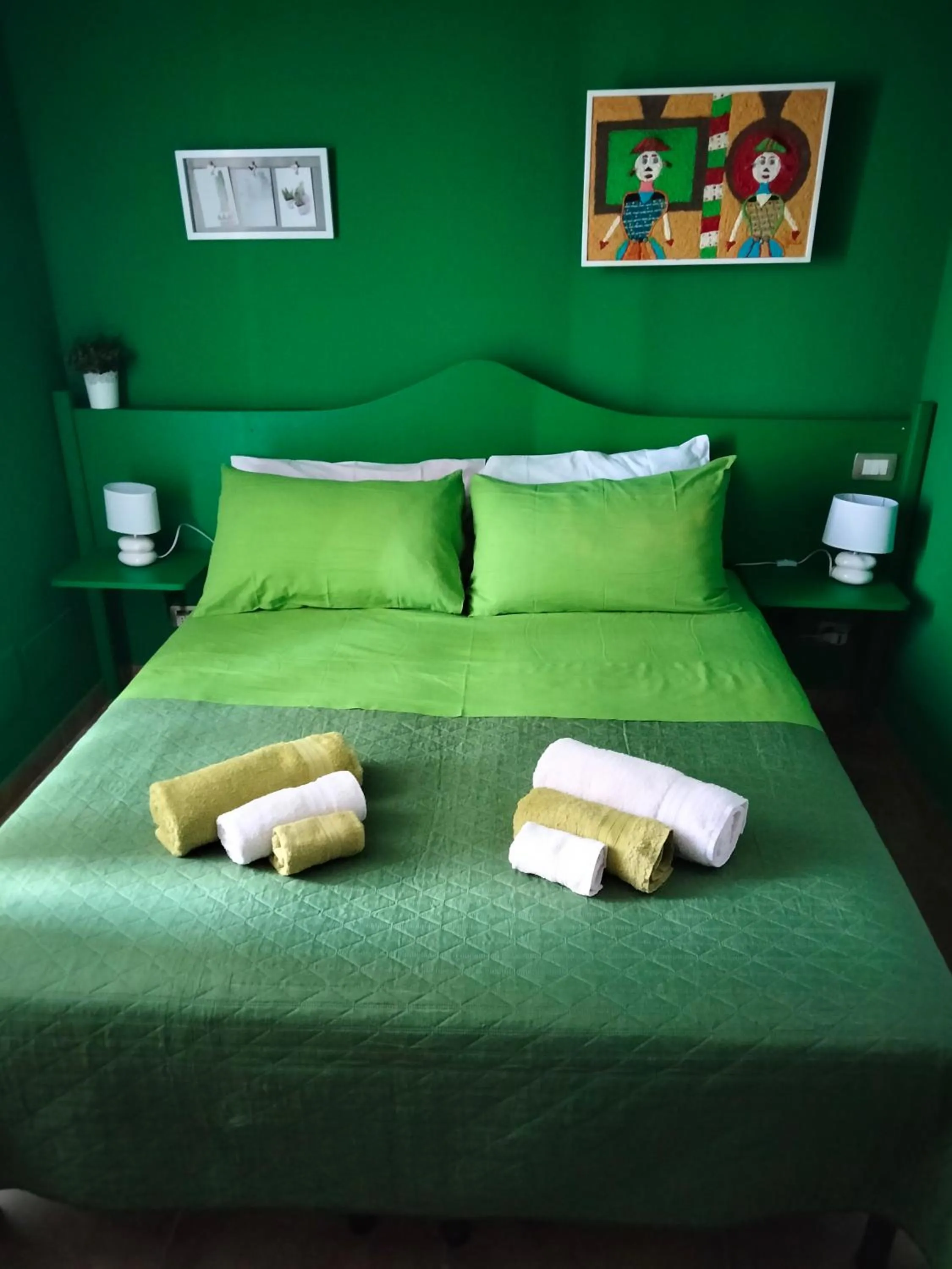 Bedroom, Bed in Al Quindici Scilla