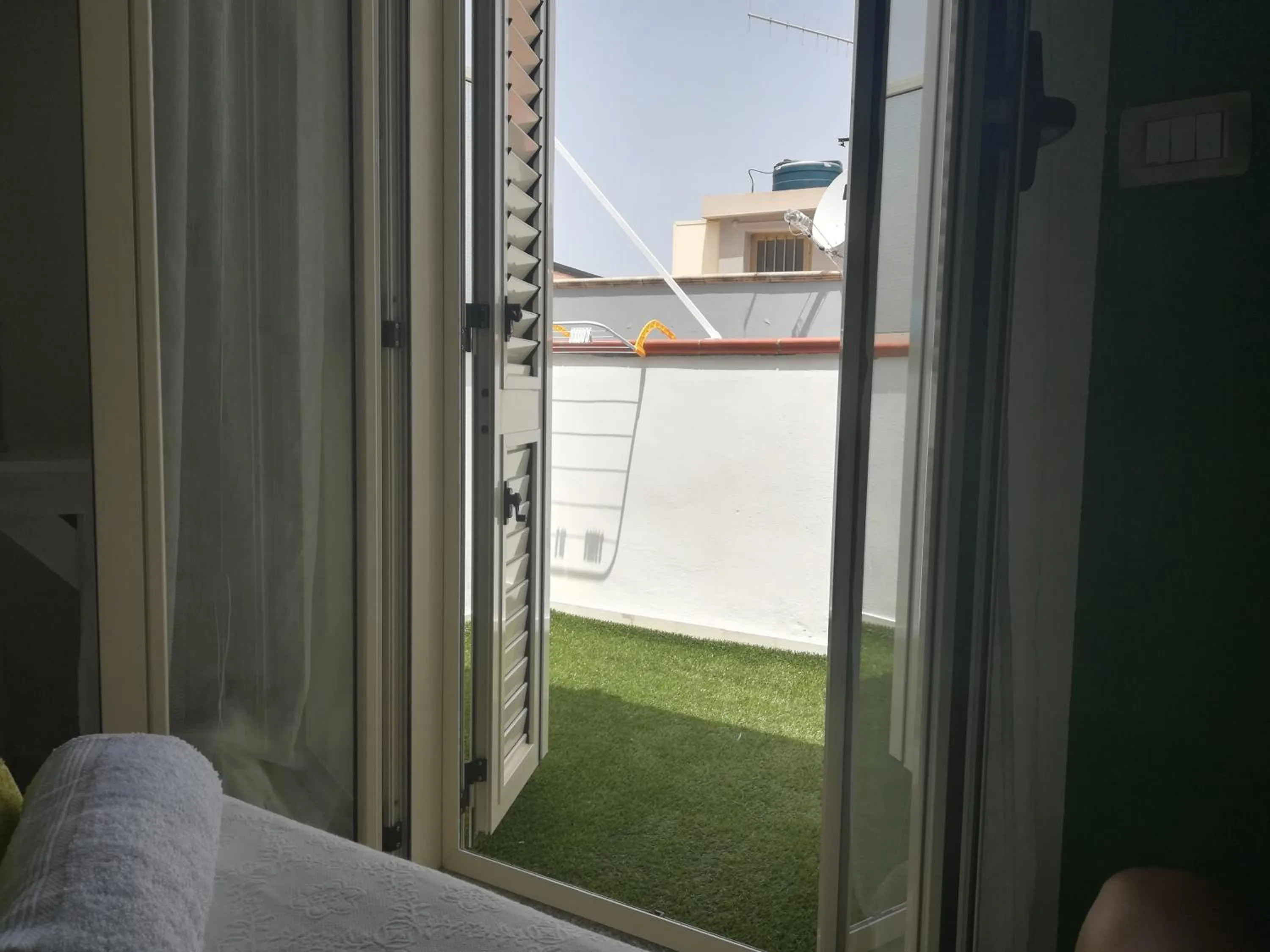 Balcony/Terrace, Bed in Al Quindici Scilla