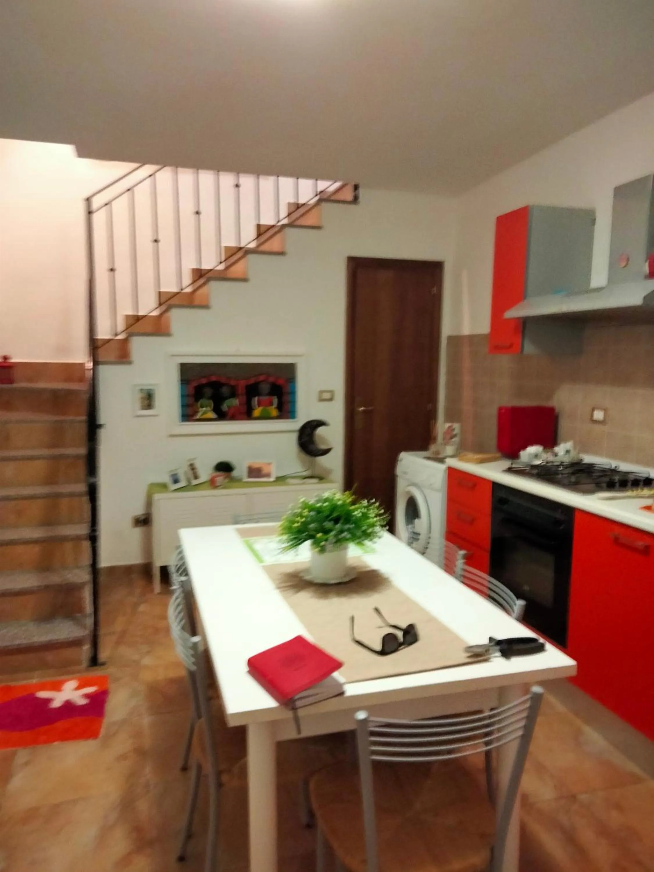 Kitchen or kitchenette in Al Quindici Scilla