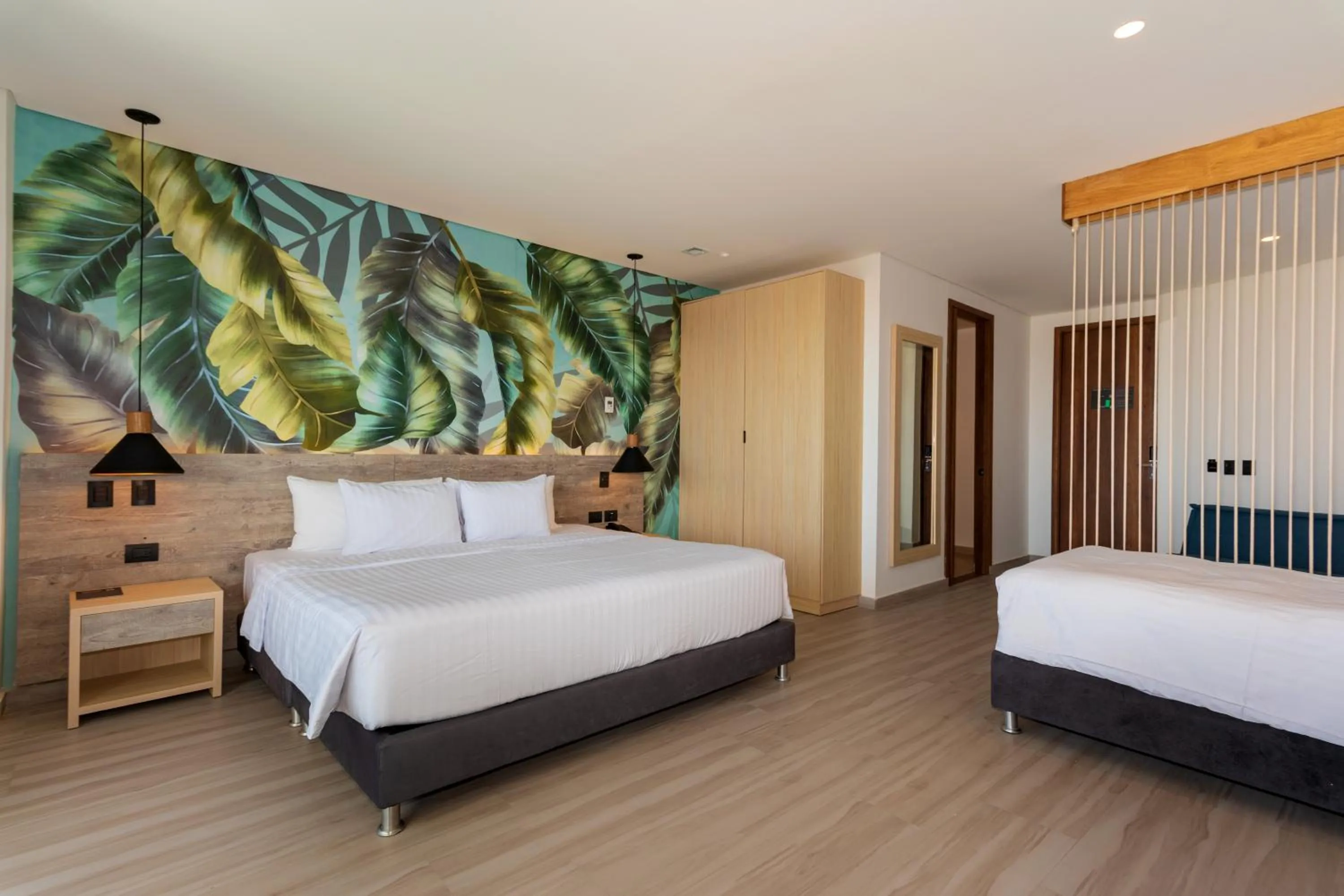 Bed in Sea Avenue Hotel