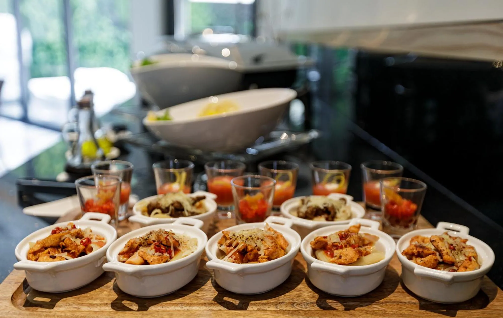 Food in D'avenue Boutique Hotel Accra