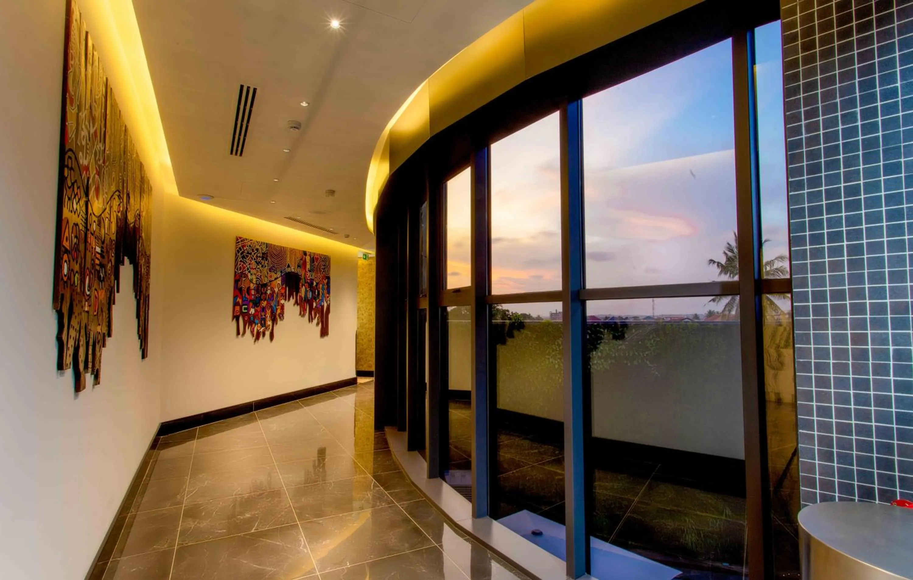 Property building in D'avenue Boutique Hotel Accra