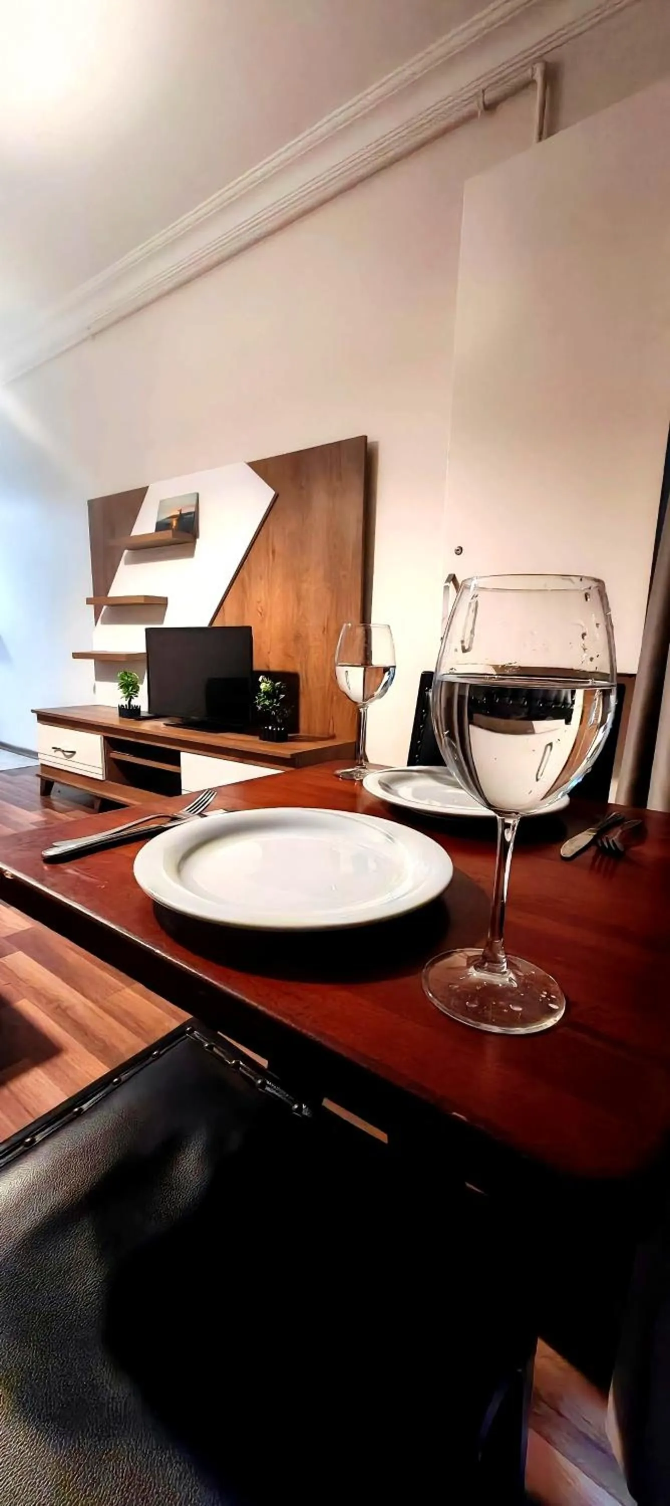 Kitchen or kitchenette in Mimoza İstiklal Apart Hotel