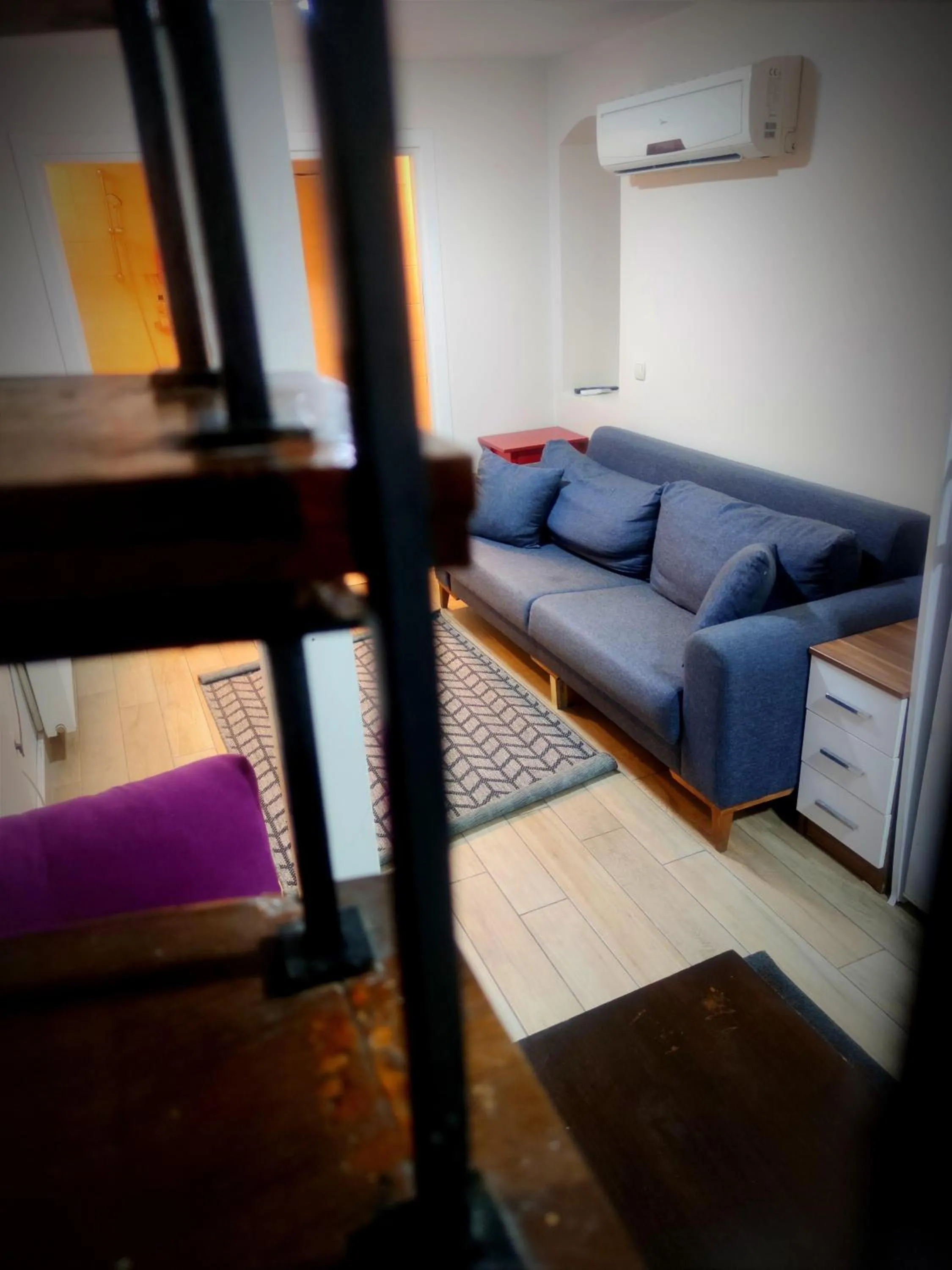 Living room, Bed in Mimoza İstiklal Apart Hotel