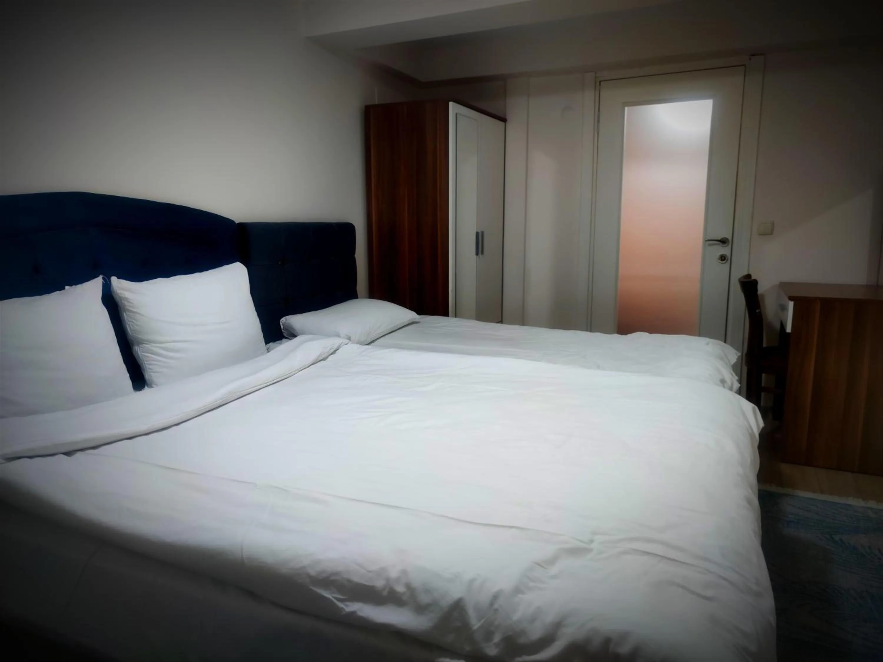 Bed in Mimoza İstiklal Apart Hotel