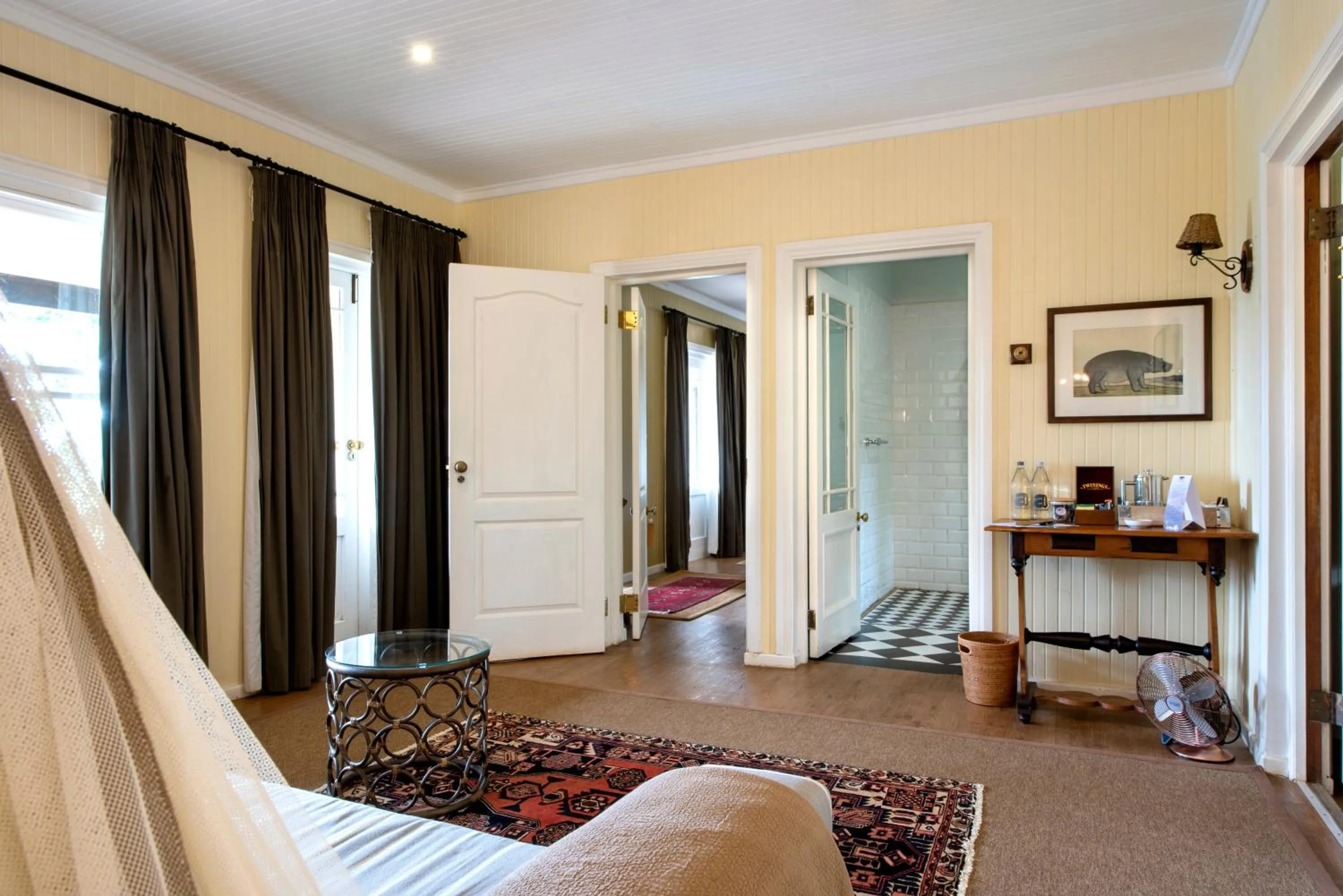 Bed in Camp Figtree by The Oyster Collection