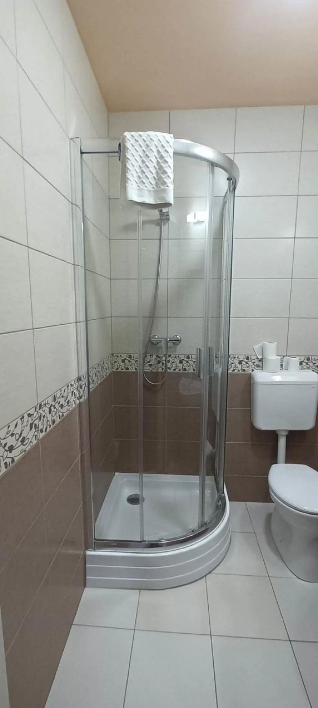 Shower in Hotel Unicornis