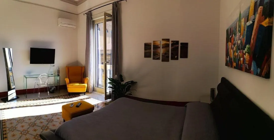 TV and multimedia, Bed in La Dimora del Massimo