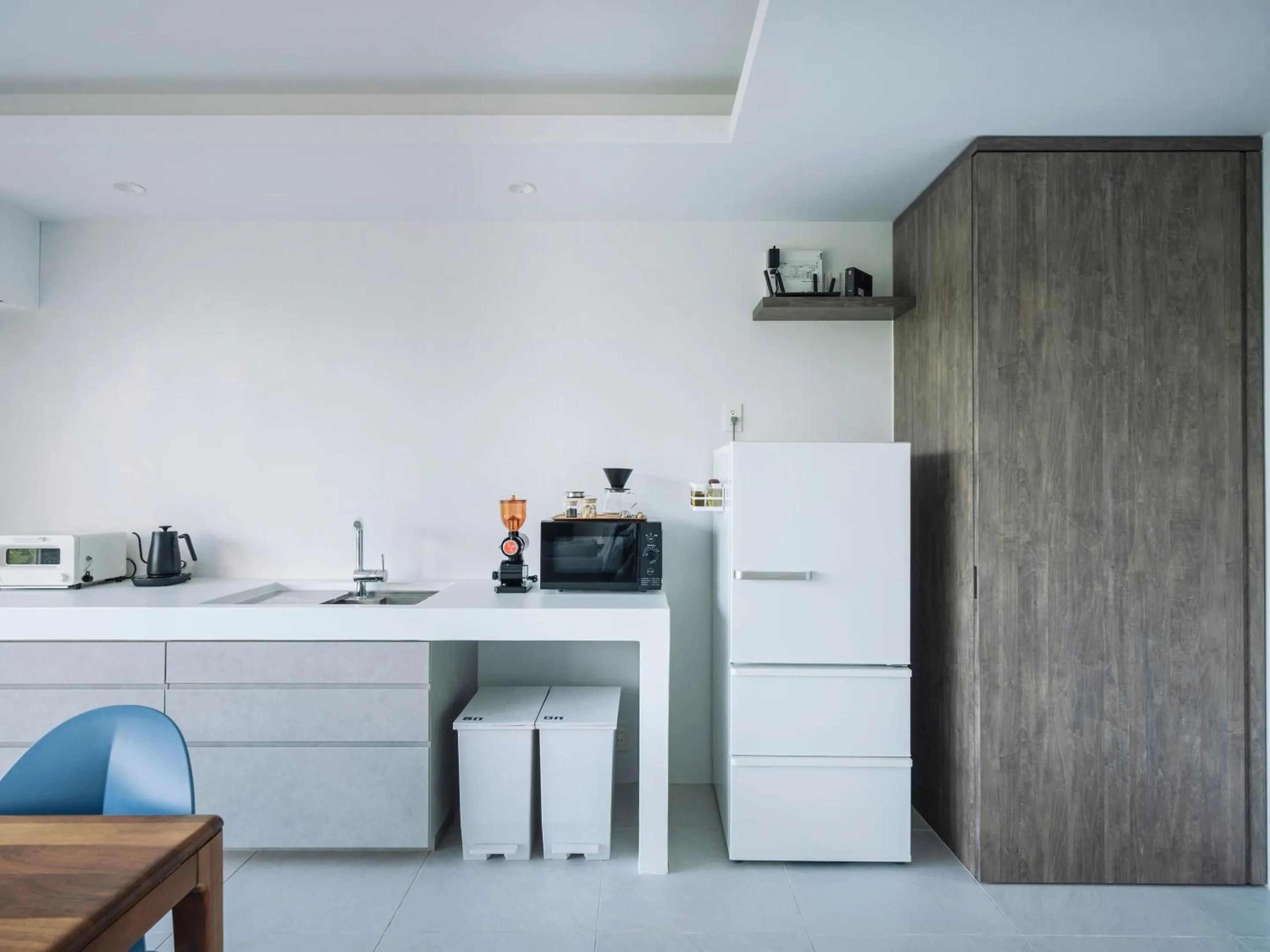 kitchen in Blue Rela Luxe Resort Okinawa