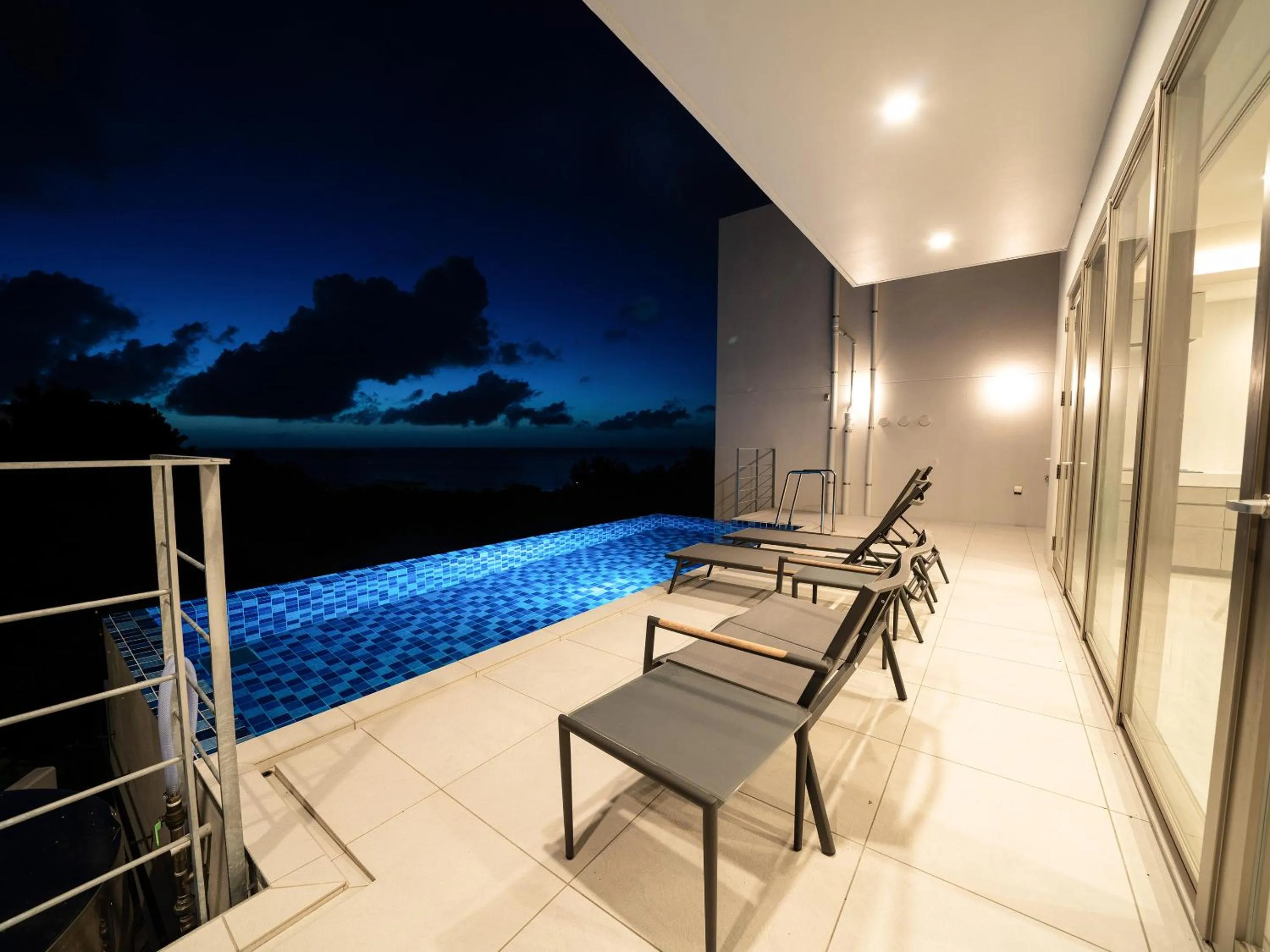 Pool view in Blue Rela Luxe Resort Okinawa