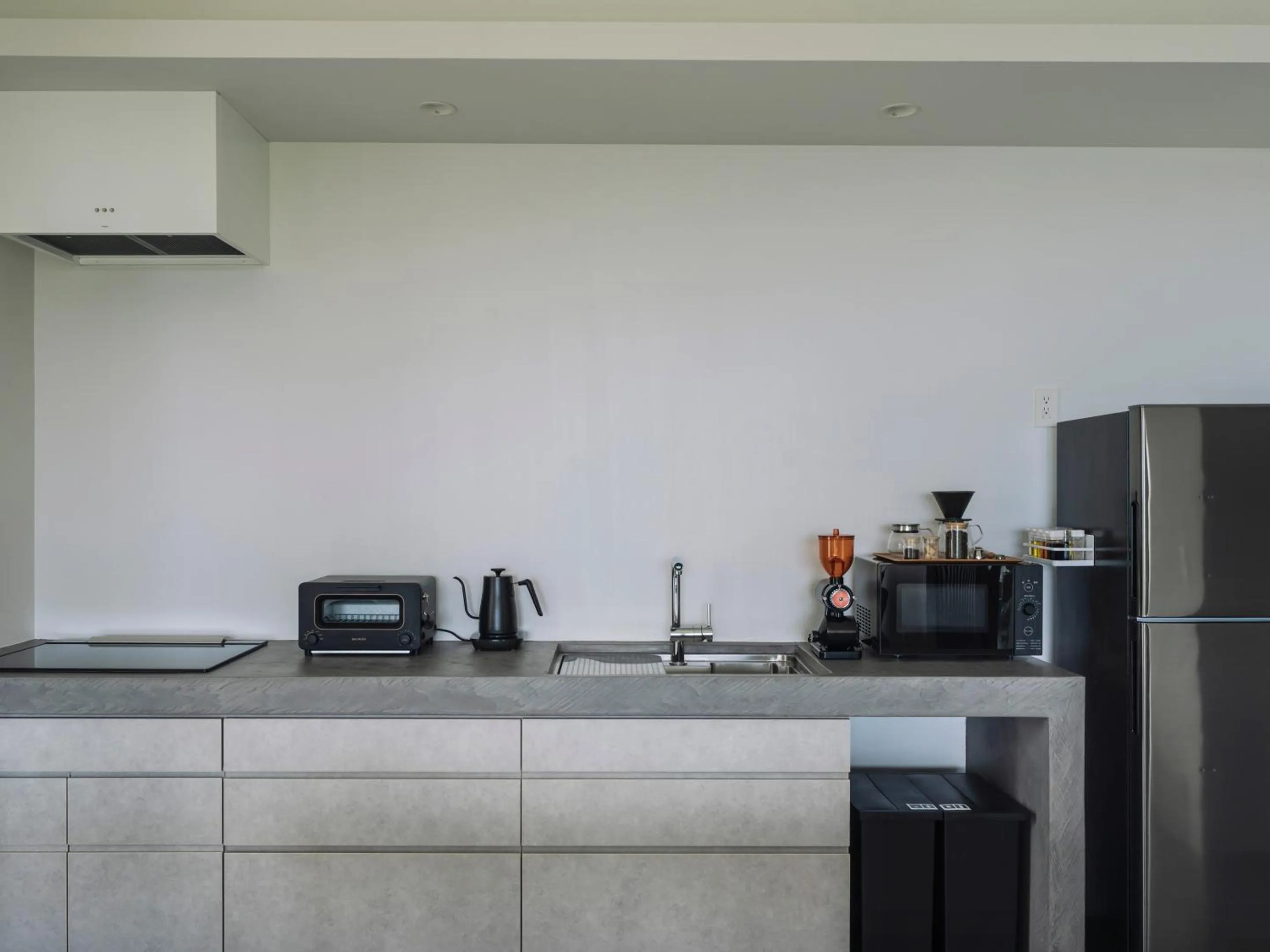 kitchen in Blue Rela Luxe Resort Okinawa