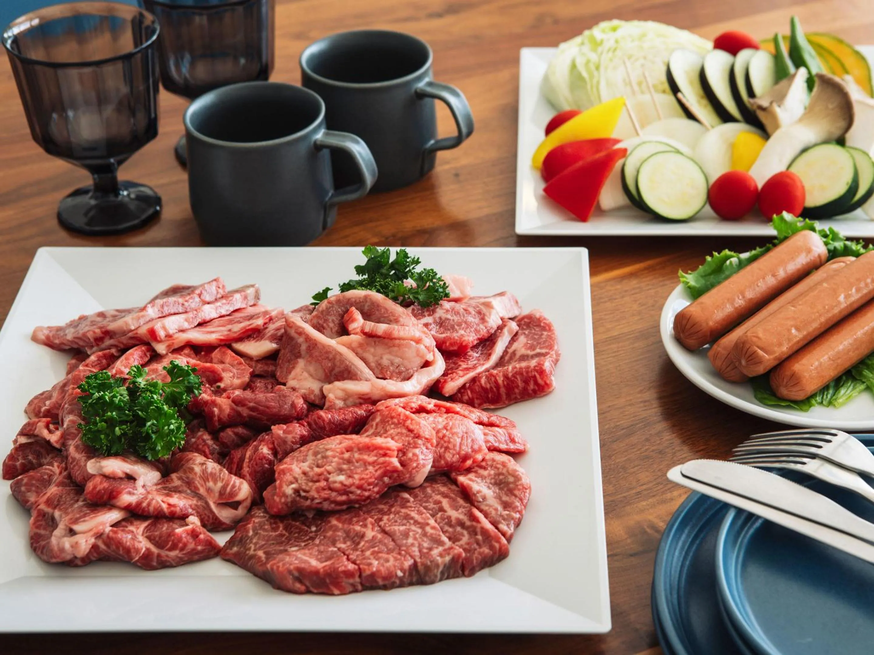 Food in Blue Rela Luxe Resort Okinawa