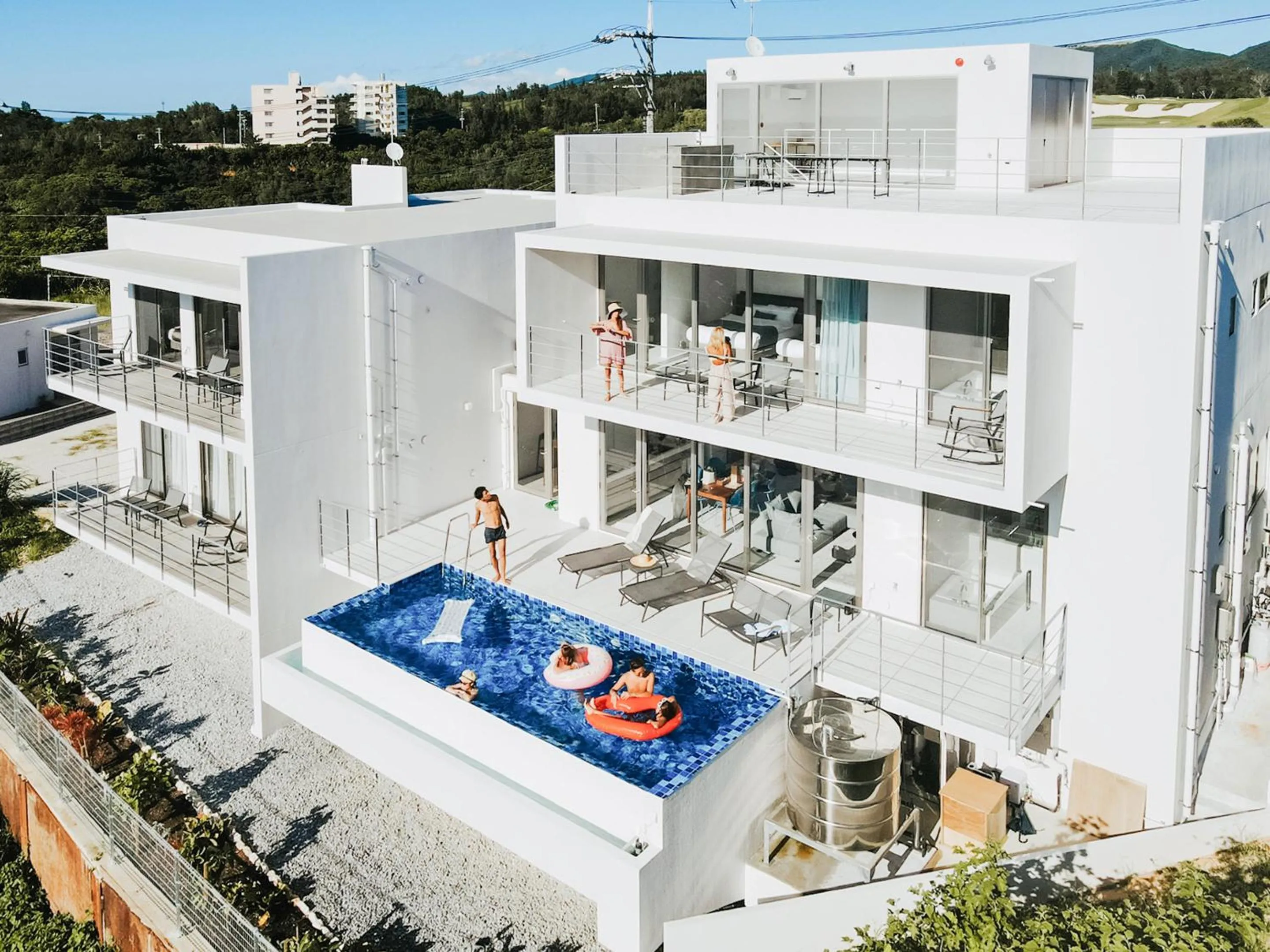 Property building in Blue Rela Luxe Resort Okinawa