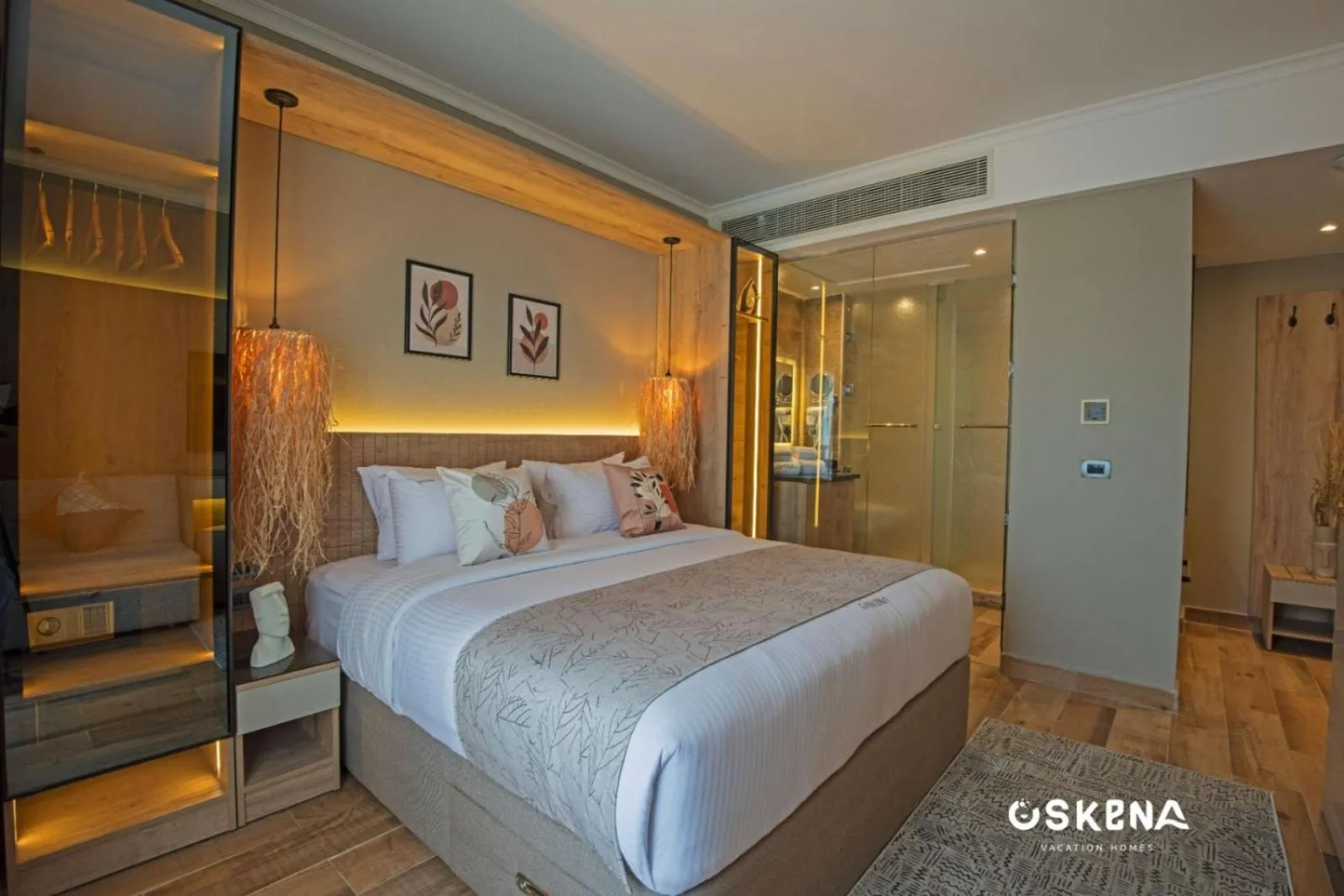 Photo of the whole room, Bed in OSKENA Azzurra Sahl Hasheesh Hurghada