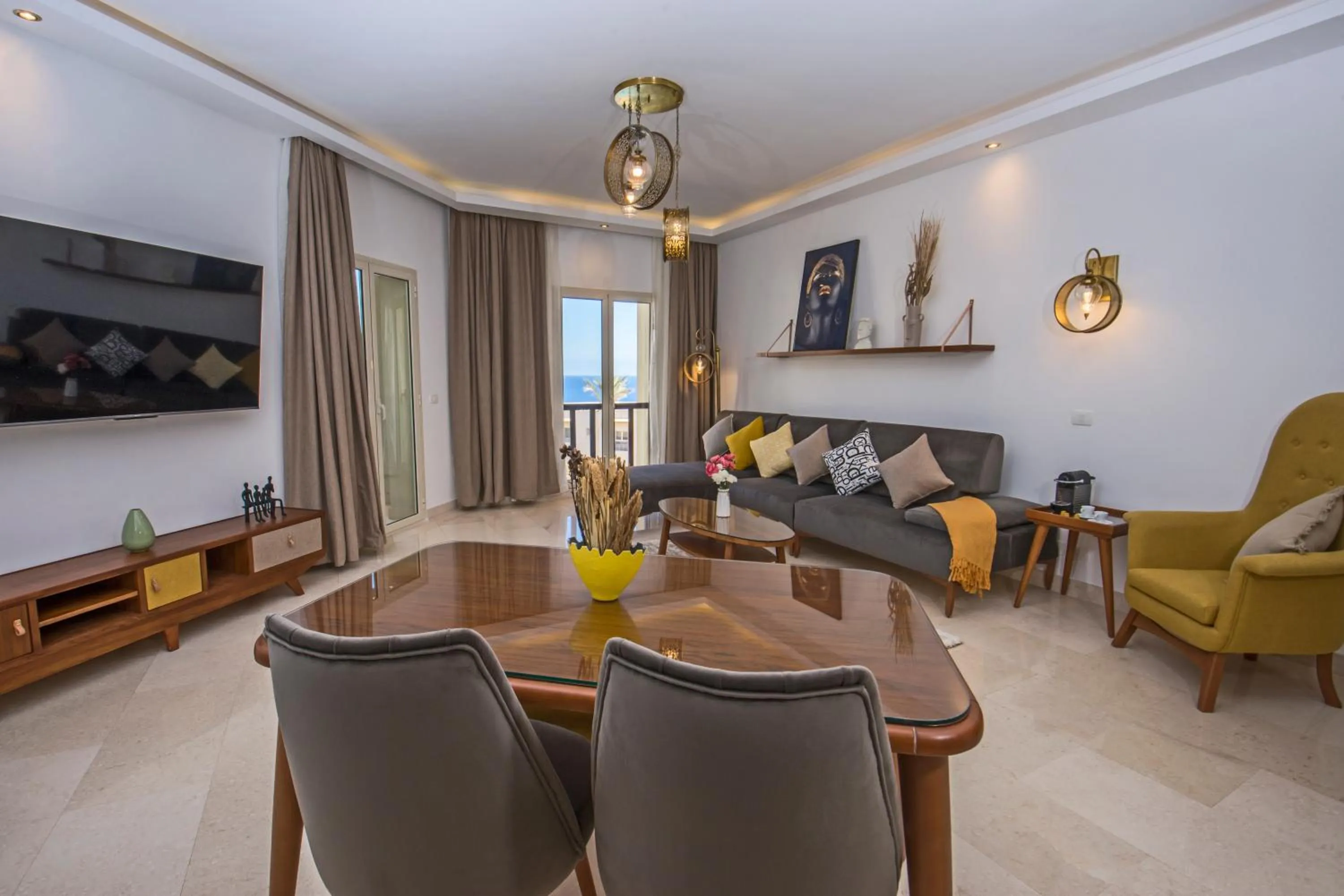 Living room in OSKENA Azzurra Sahl Hasheesh Hurghada