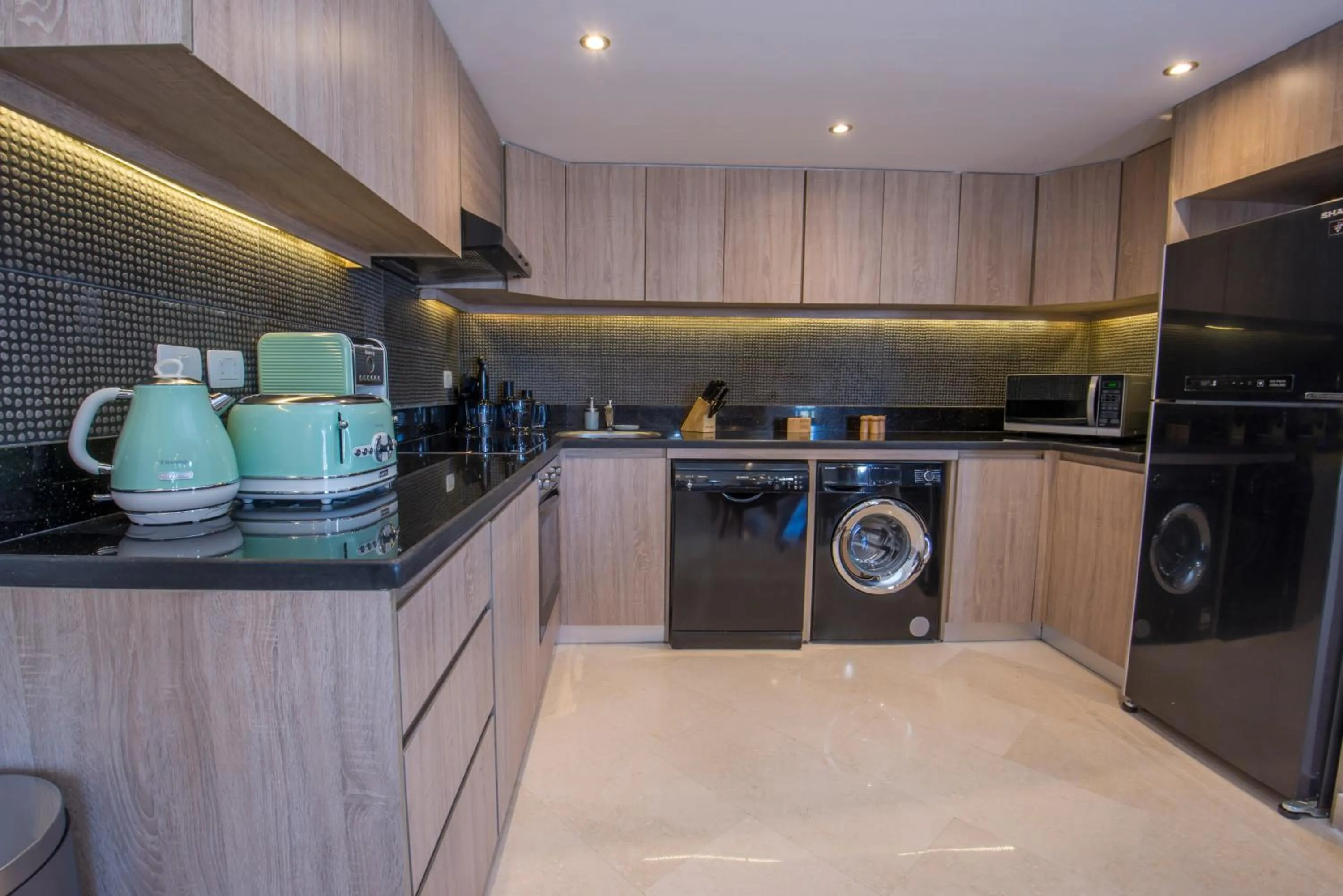 Kitchen or kitchenette in OSKENA Azzurra Sahl Hasheesh Hurghada