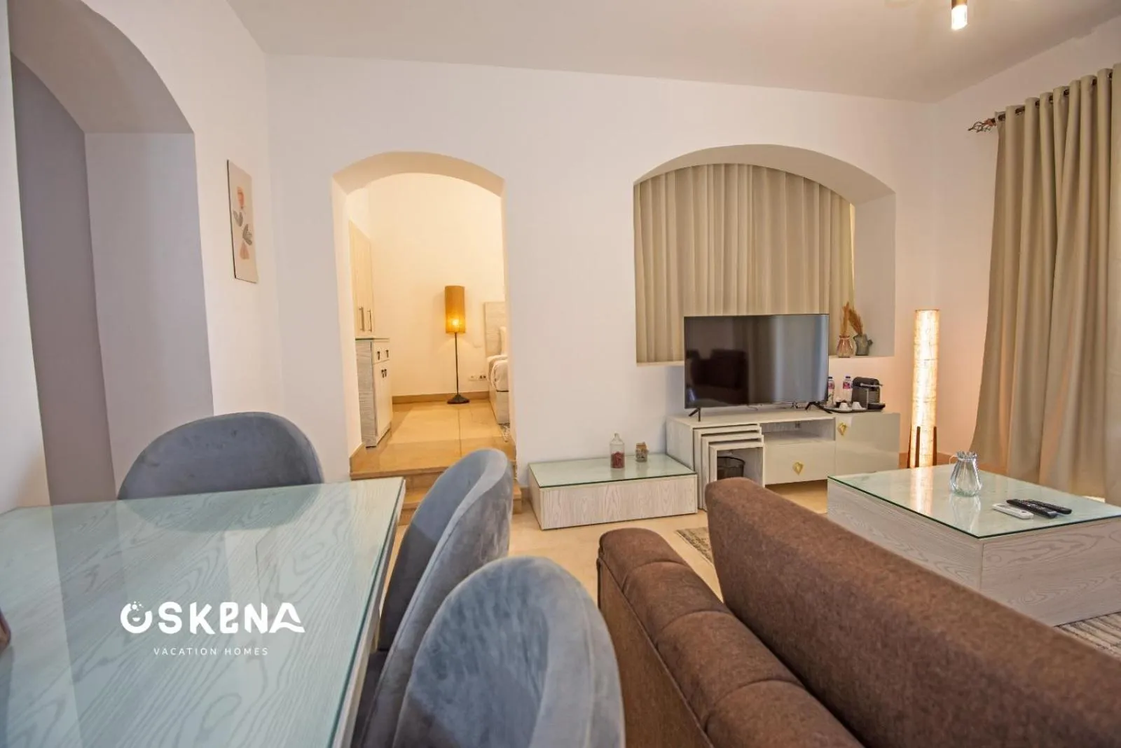 Photo of the whole room, Bed in OSKENA Azzurra Sahl Hasheesh Hurghada