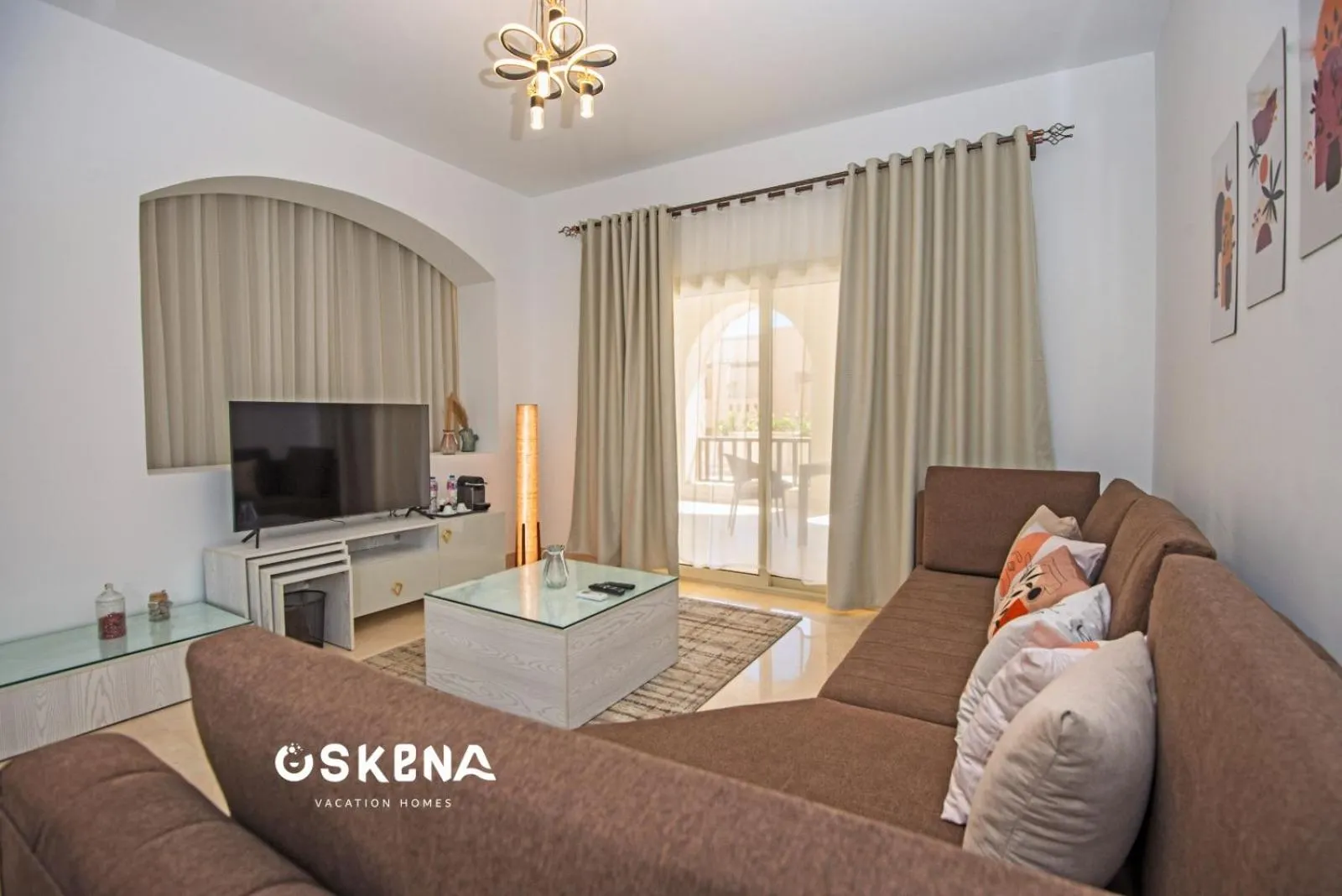 Seating area in OSKENA Azzurra Sahl Hasheesh Hurghada