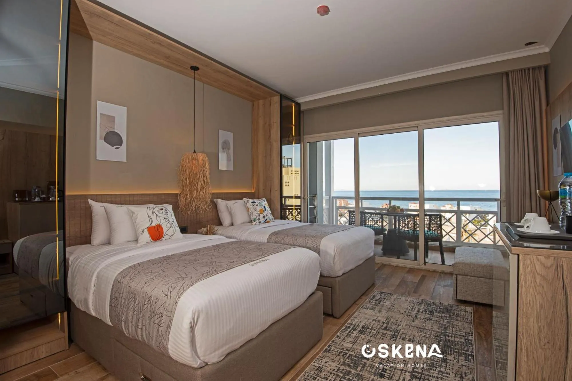 Photo of the whole room, Bed in OSKENA Azzurra Sahl Hasheesh Hurghada