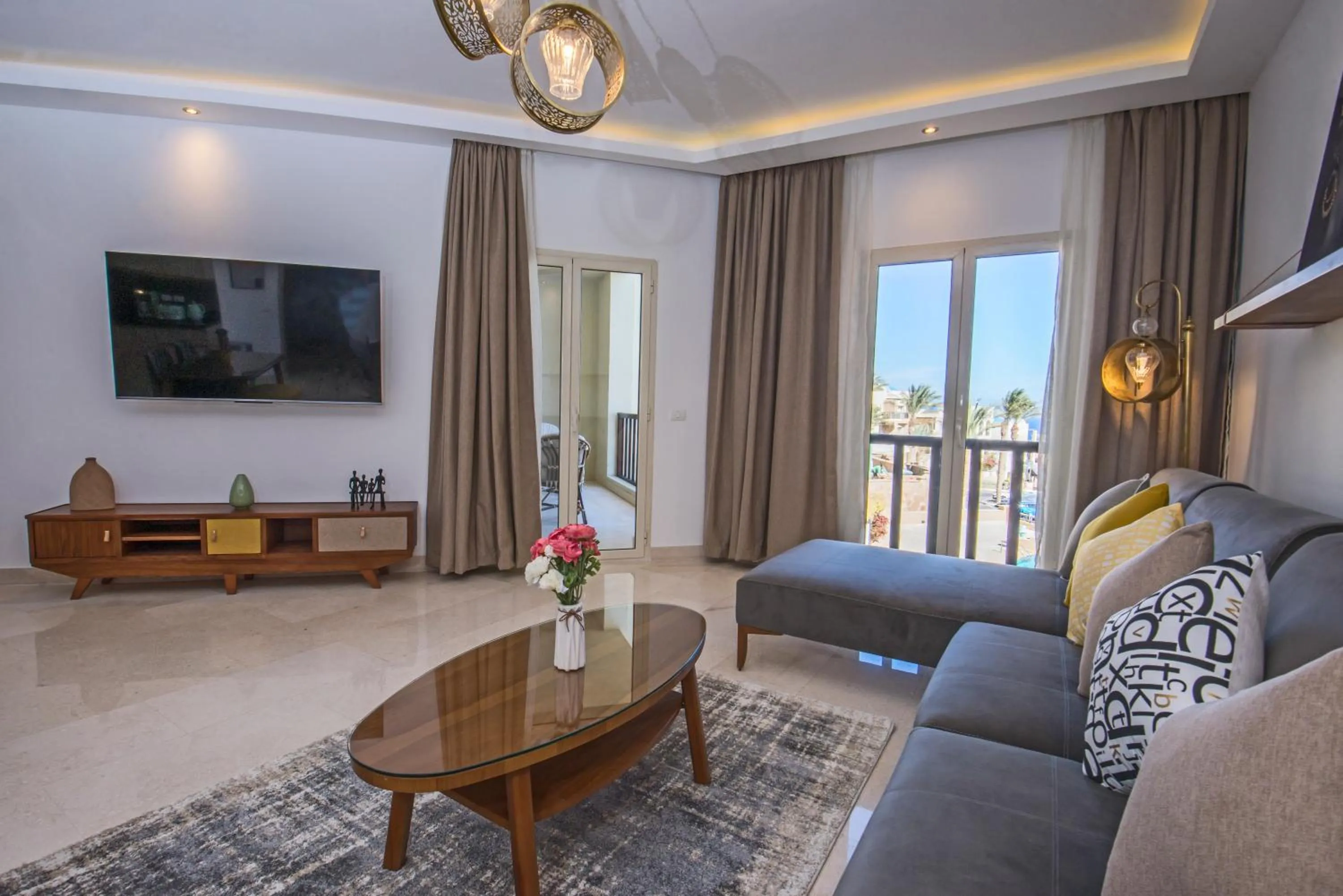 Living room in OSKENA Azzurra Sahl Hasheesh Hurghada