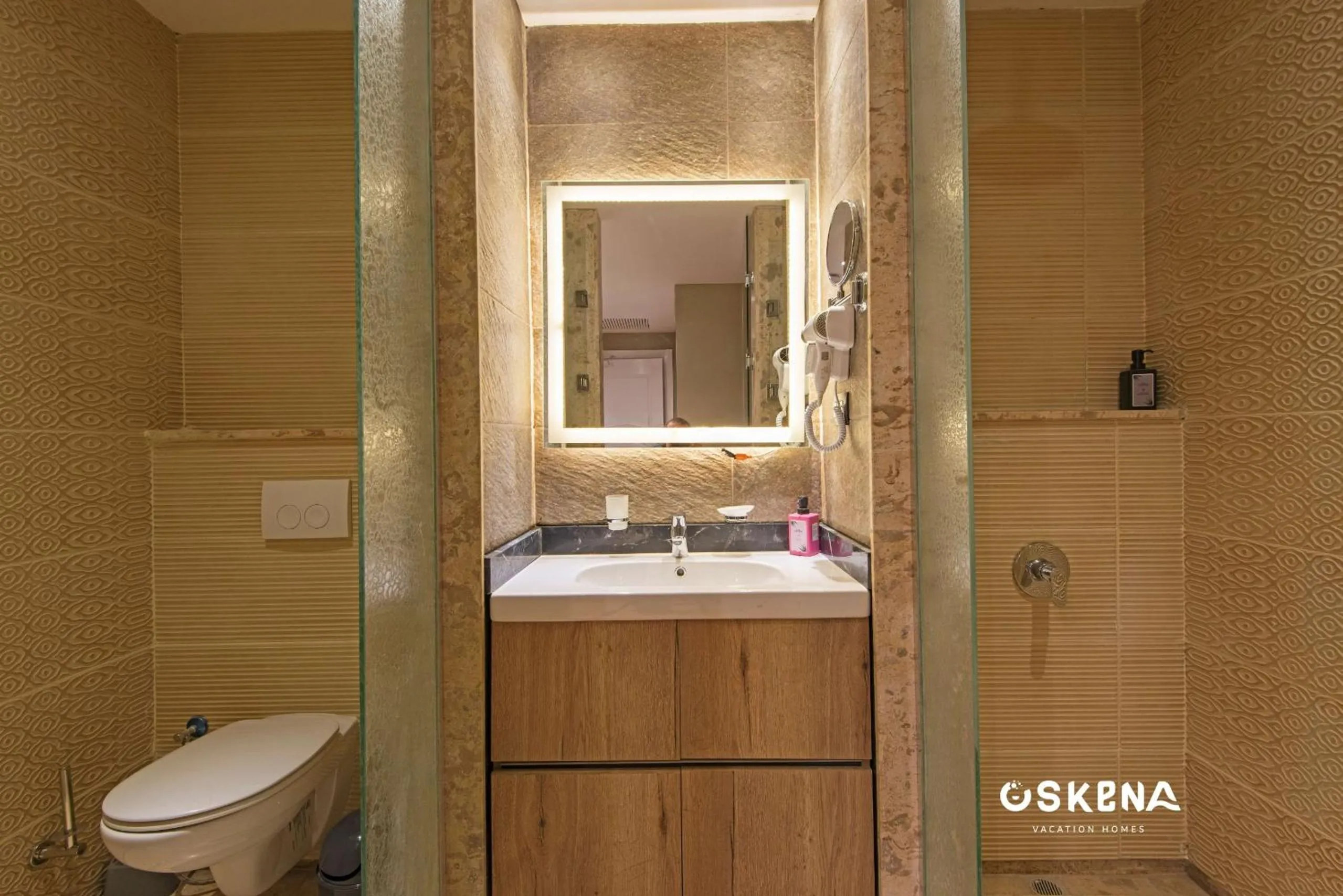 Bathroom in OSKENA Azzurra Sahl Hasheesh Hurghada