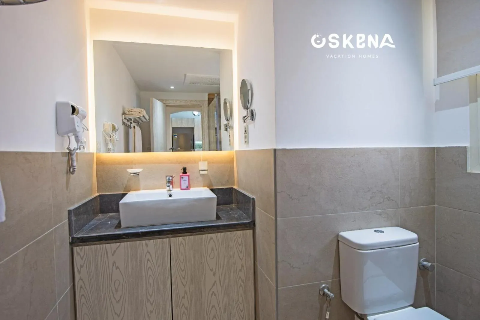 Bathroom in OSKENA Azzurra Sahl Hasheesh Hurghada