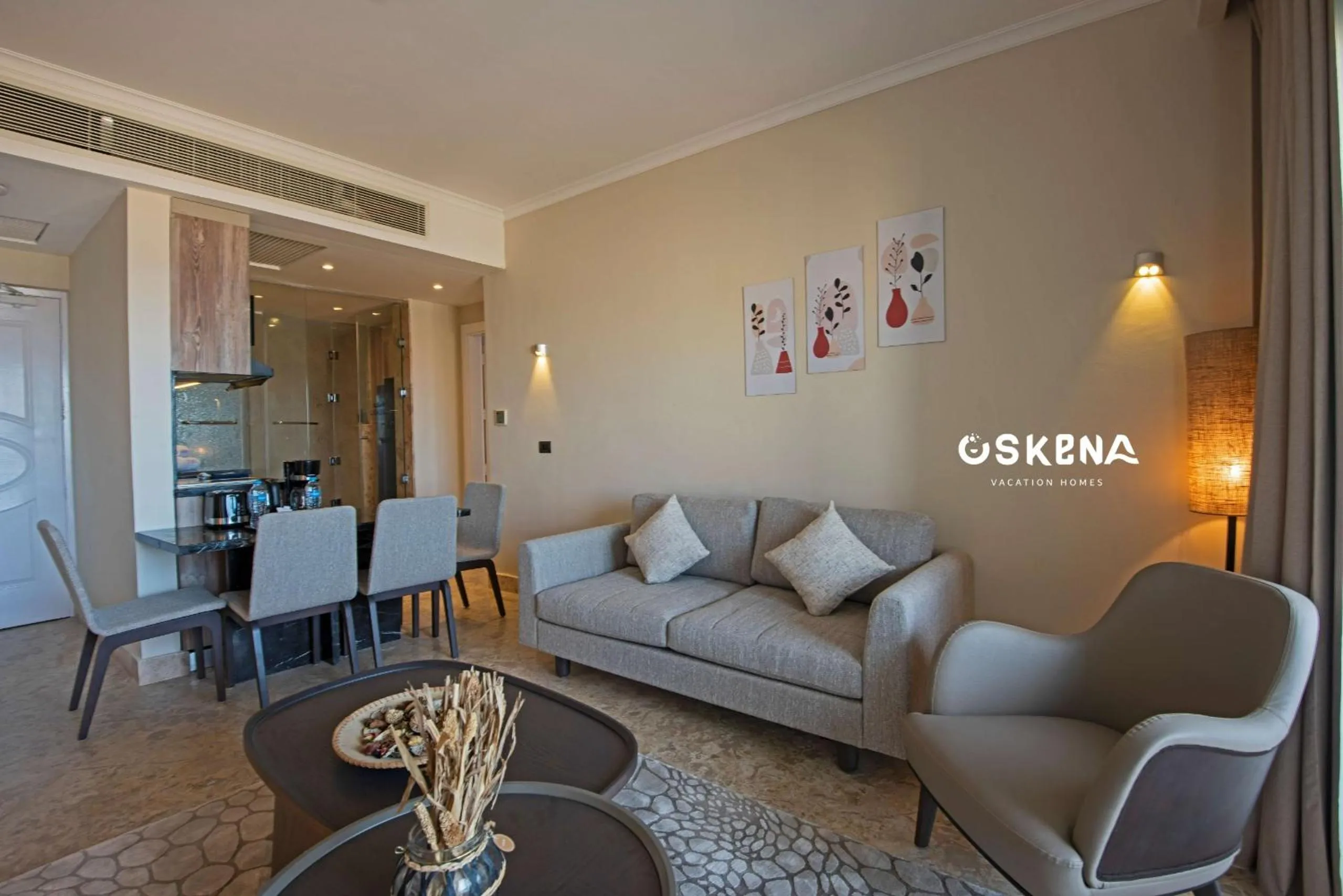 Seating area in OSKENA Azzurra Sahl Hasheesh Hurghada