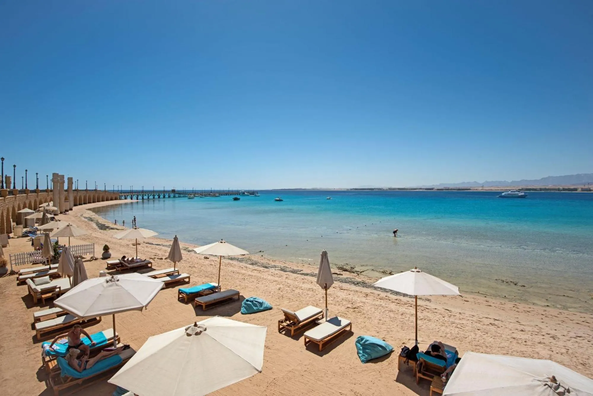 Beach in OSKENA Azzurra Sahl Hasheesh Hurghada