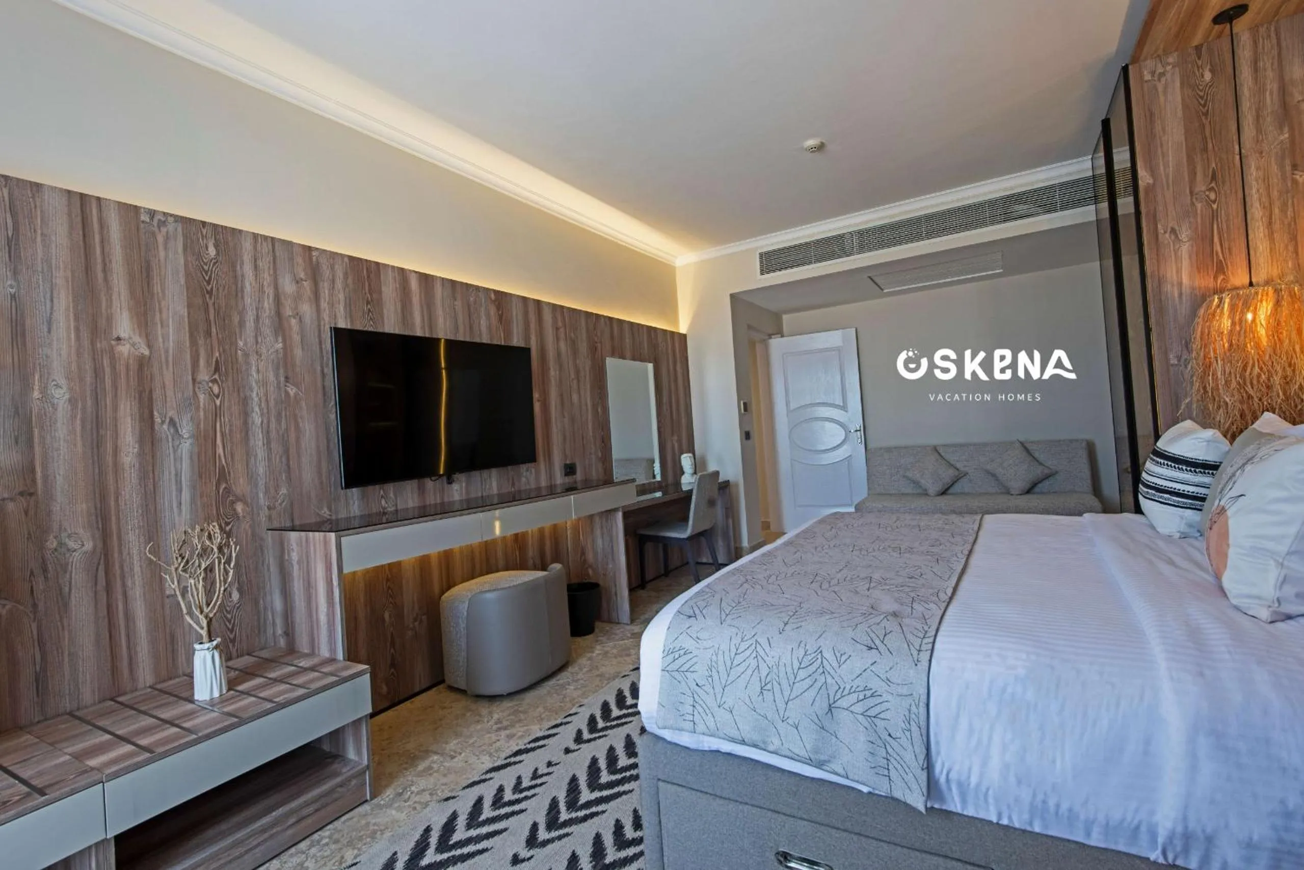 Photo of the whole room, Bed in OSKENA Azzurra Sahl Hasheesh Hurghada