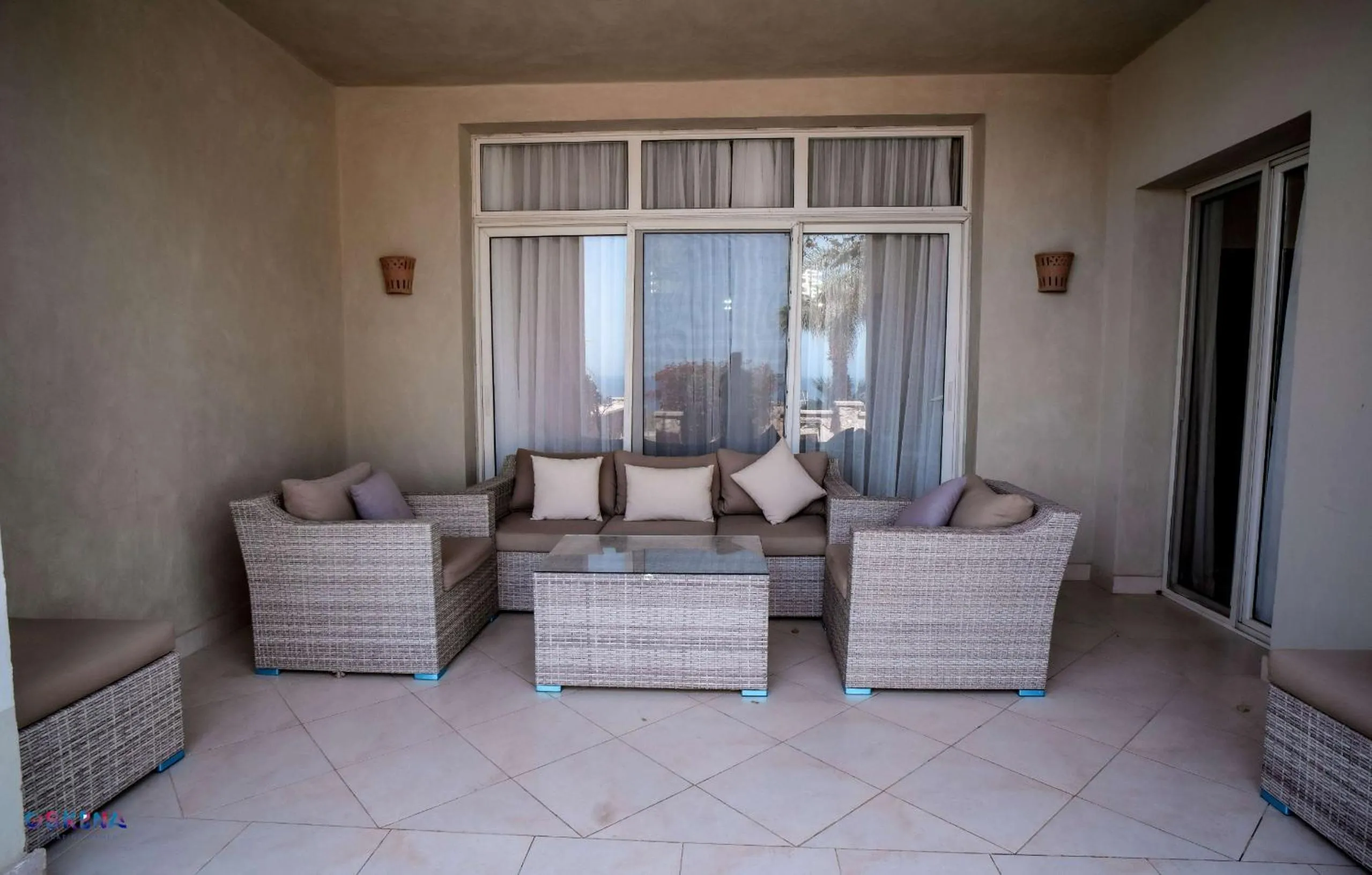 Balcony/Terrace in OSKENA Azzurra Sahl Hasheesh Hurghada