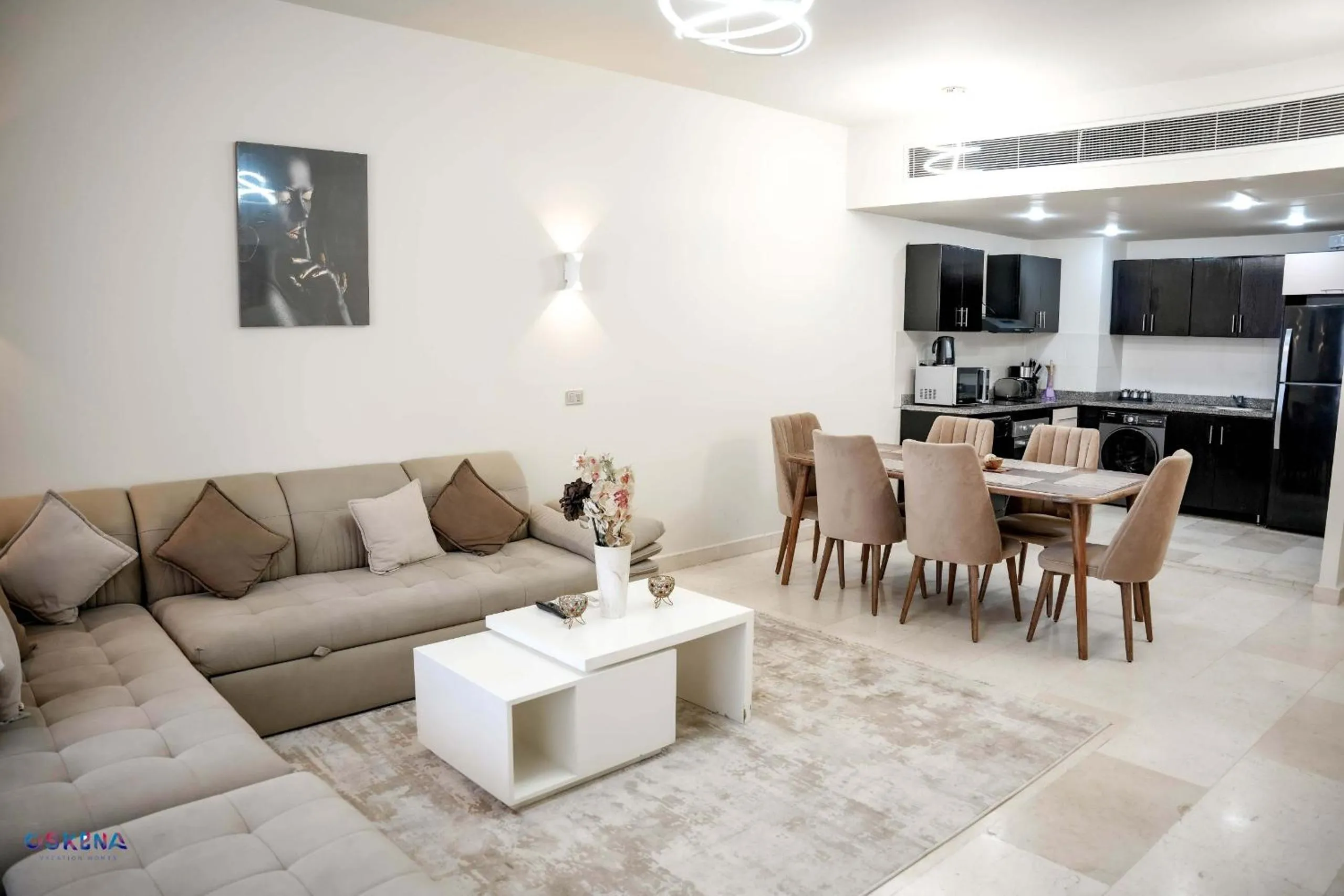 Living room in OSKENA Azzurra Sahl Hasheesh Hurghada