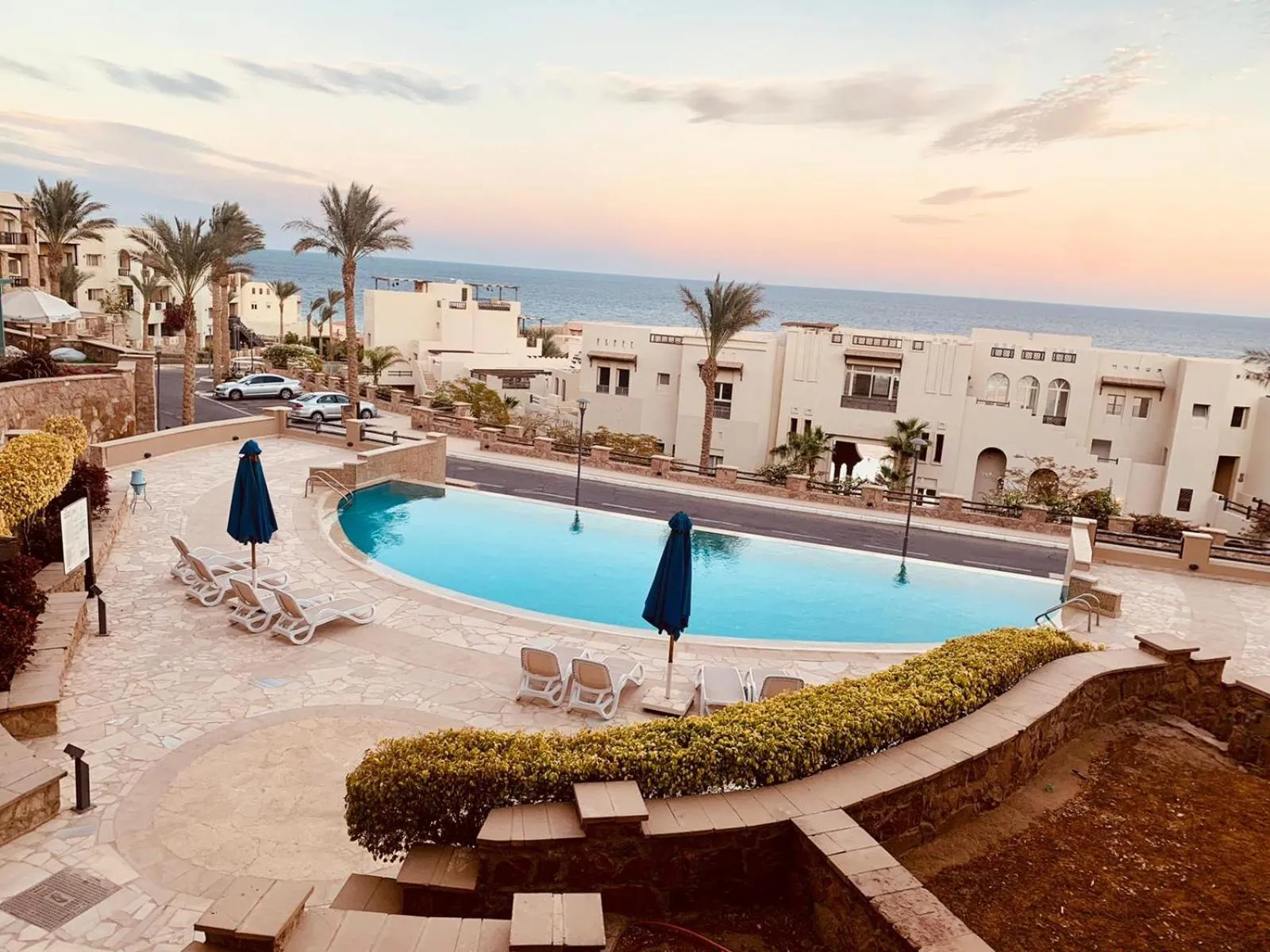 Garden view in OSKENA Azzurra Sahl Hasheesh Hurghada