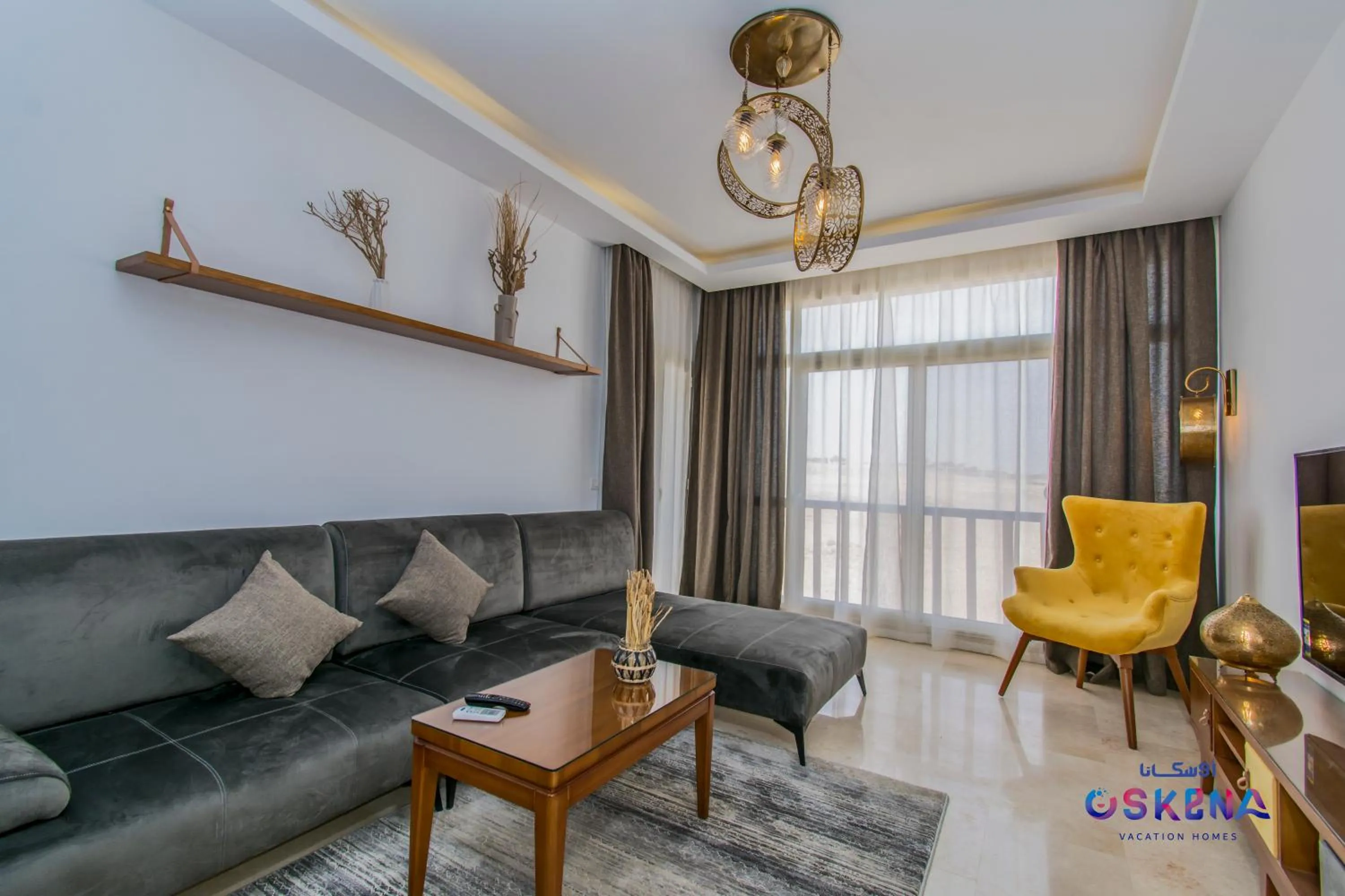Living room in OSKENA Azzurra Sahl Hasheesh Hurghada