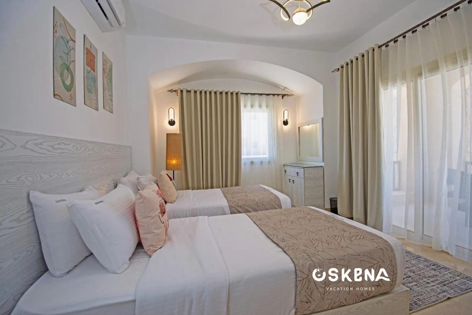 Photo of the whole room, Bed in OSKENA Azzurra Sahl Hasheesh Hurghada