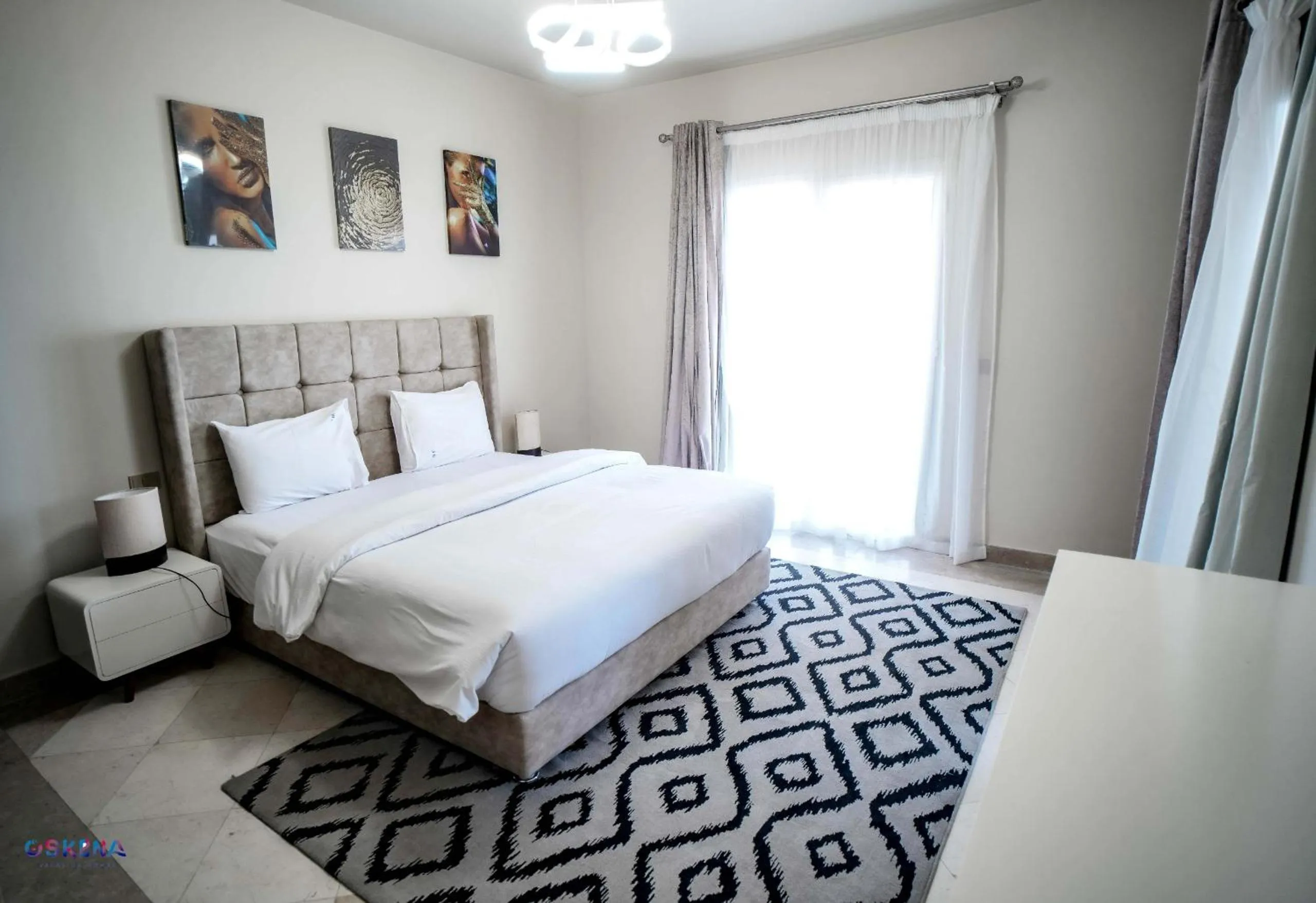 Bedroom, Bed in OSKENA Azzurra Sahl Hasheesh Hurghada