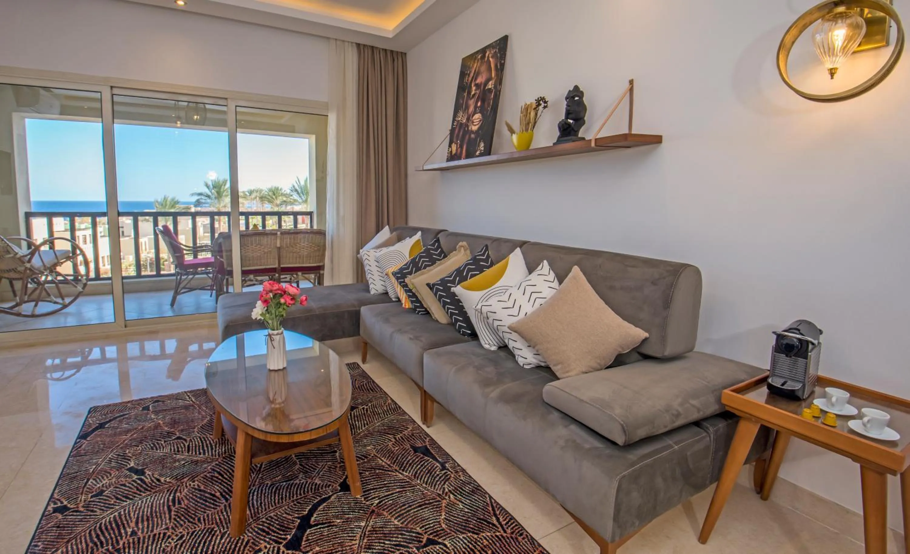 Living room in OSKENA Azzurra Sahl Hasheesh Hurghada