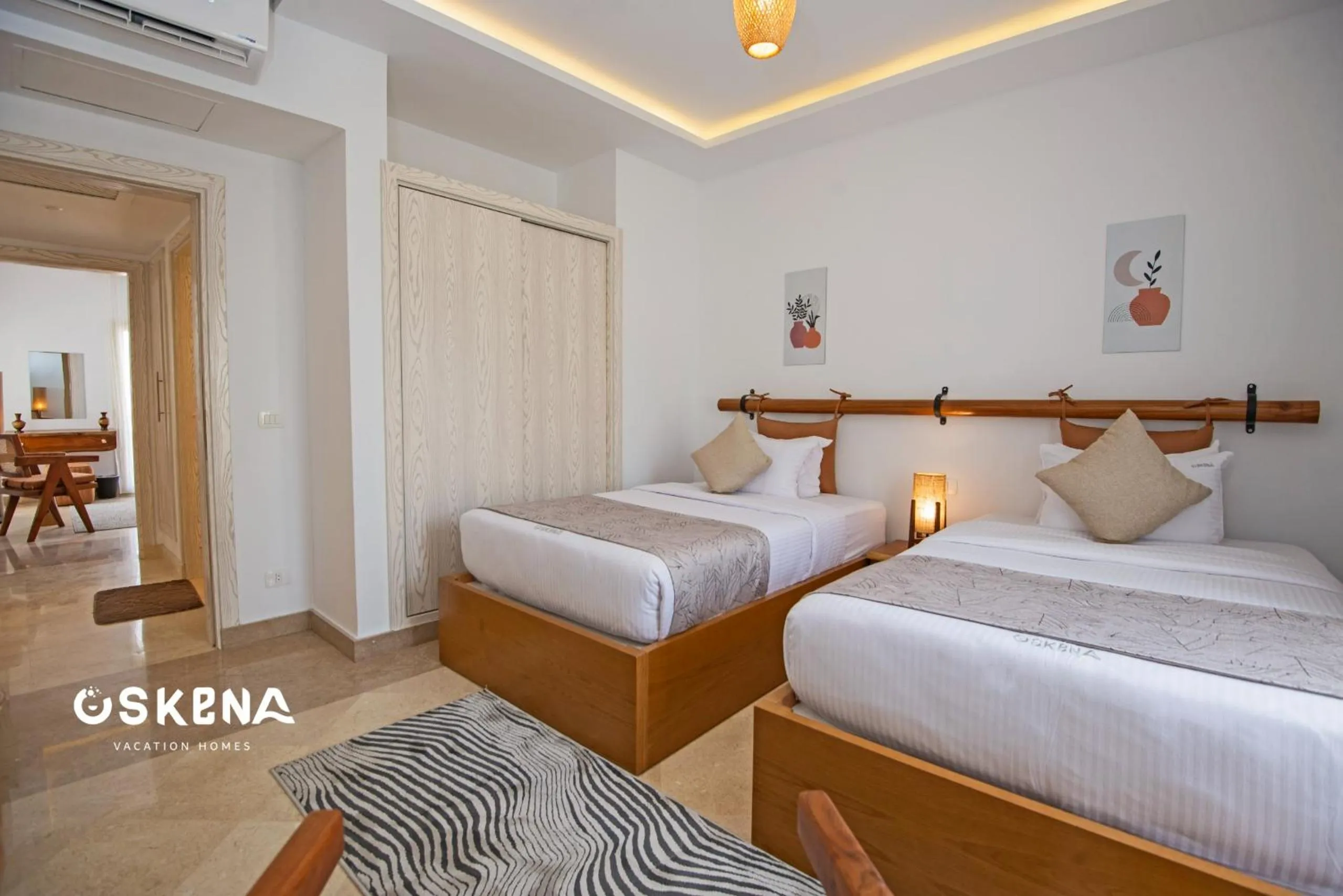 Photo of the whole room, Bed in OSKENA Azzurra Sahl Hasheesh Hurghada