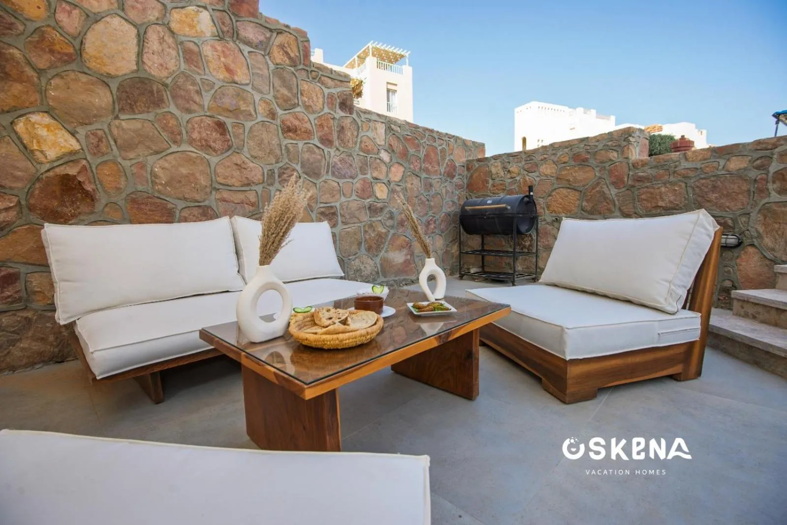 Balcony/Terrace in OSKENA Azzurra Sahl Hasheesh Hurghada