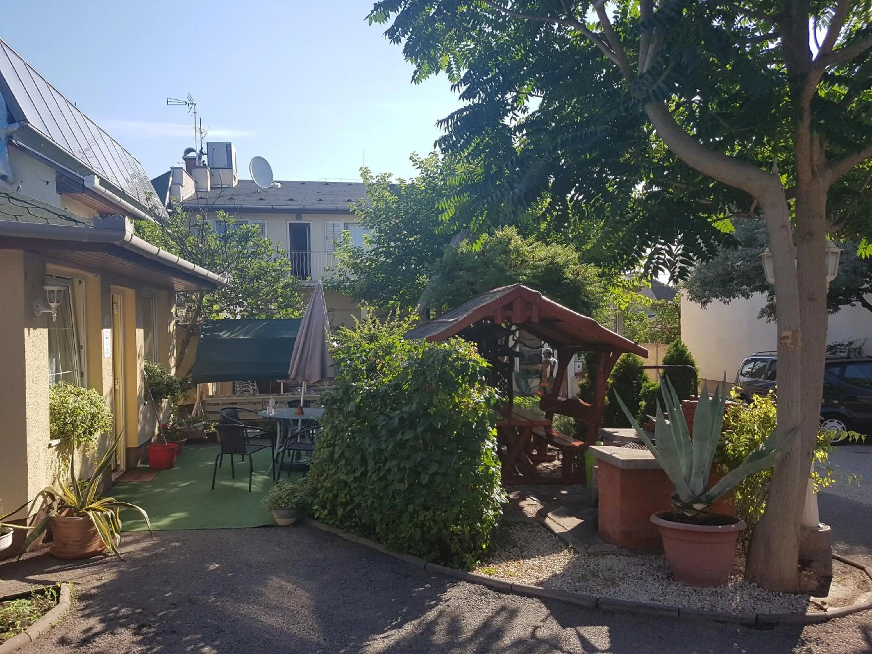 Garden in Hotel Oswaldo