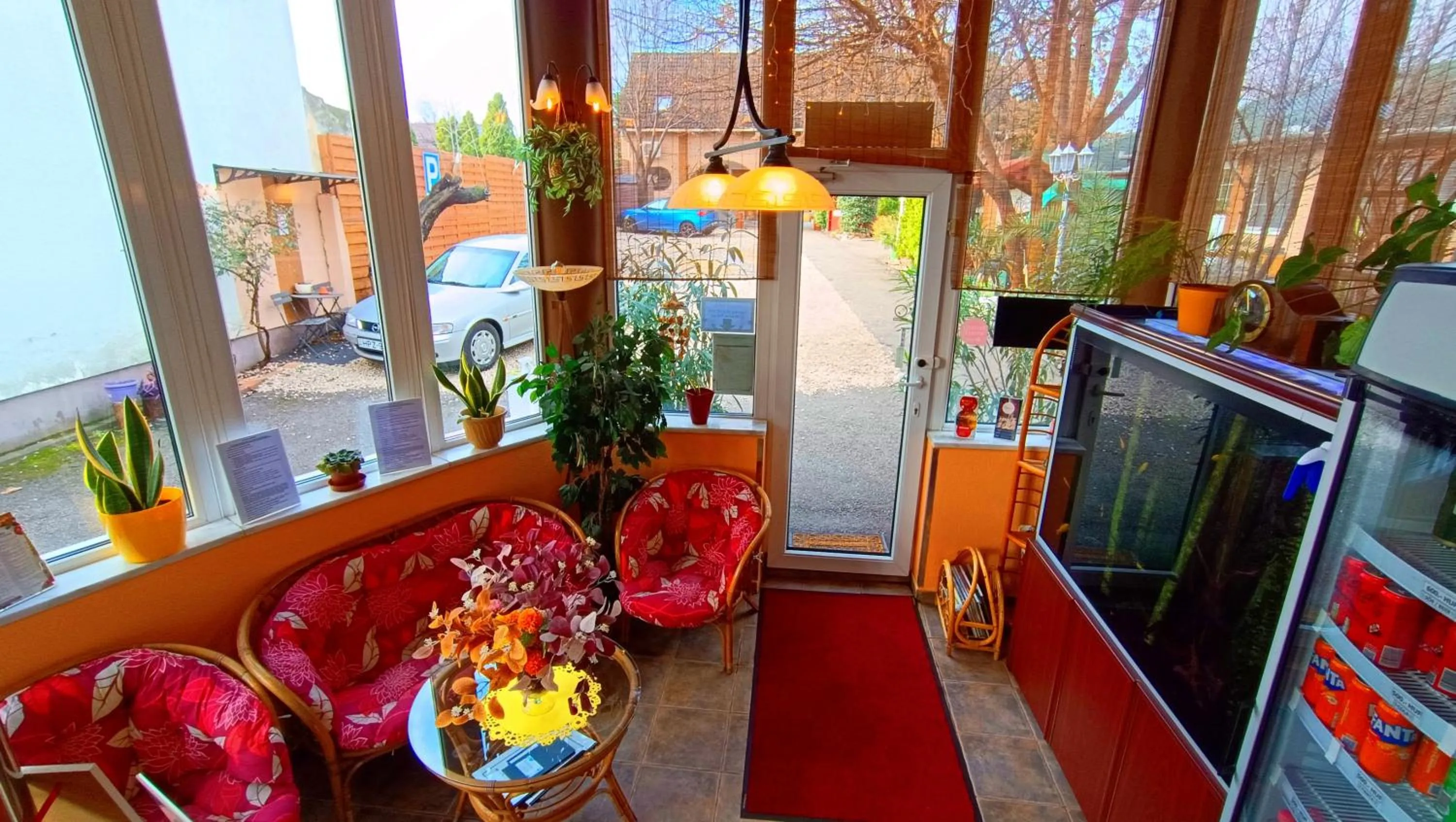 Lobby or reception in Hotel Oswaldo