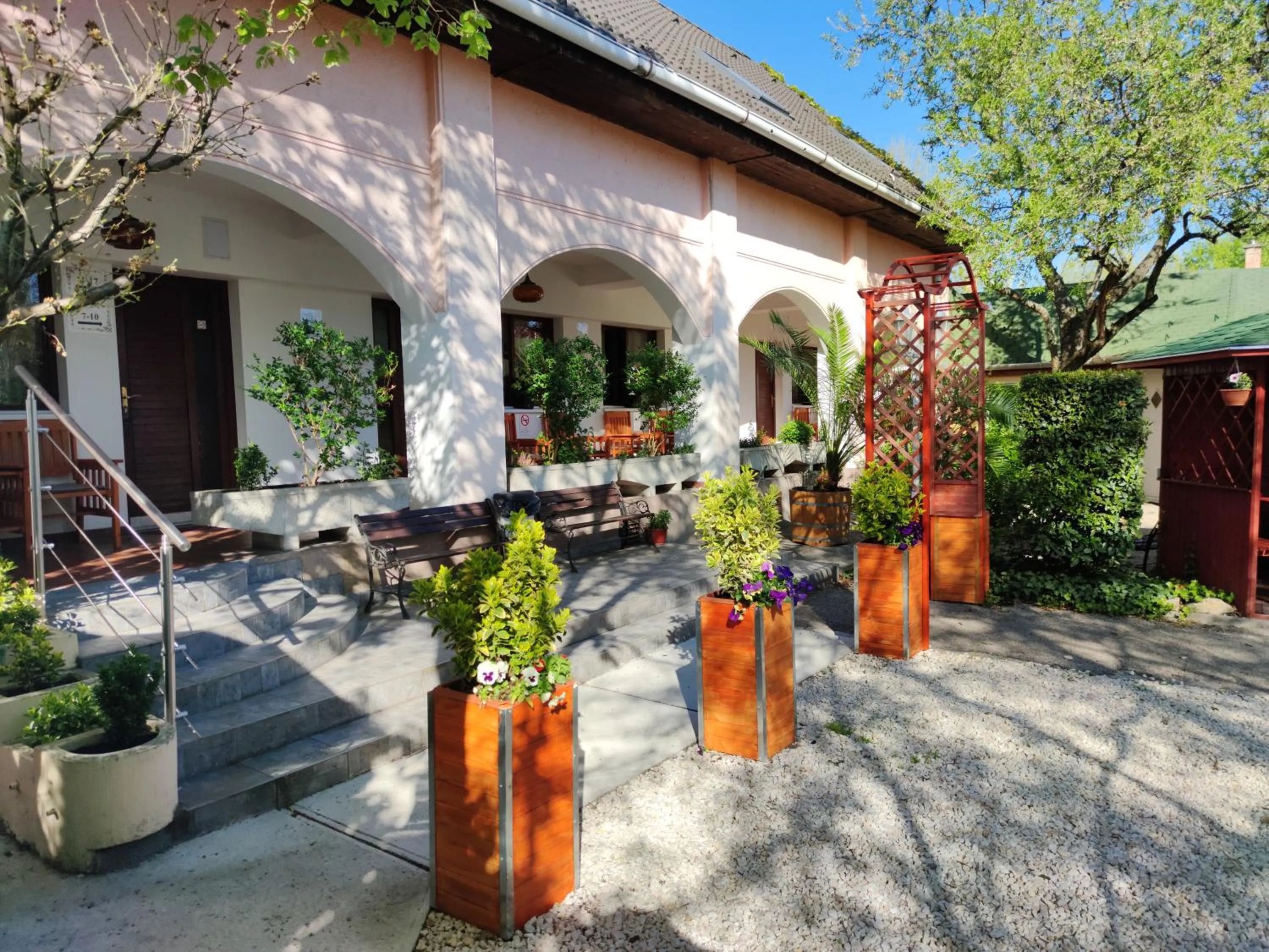 Property building in Hotel Oswaldo