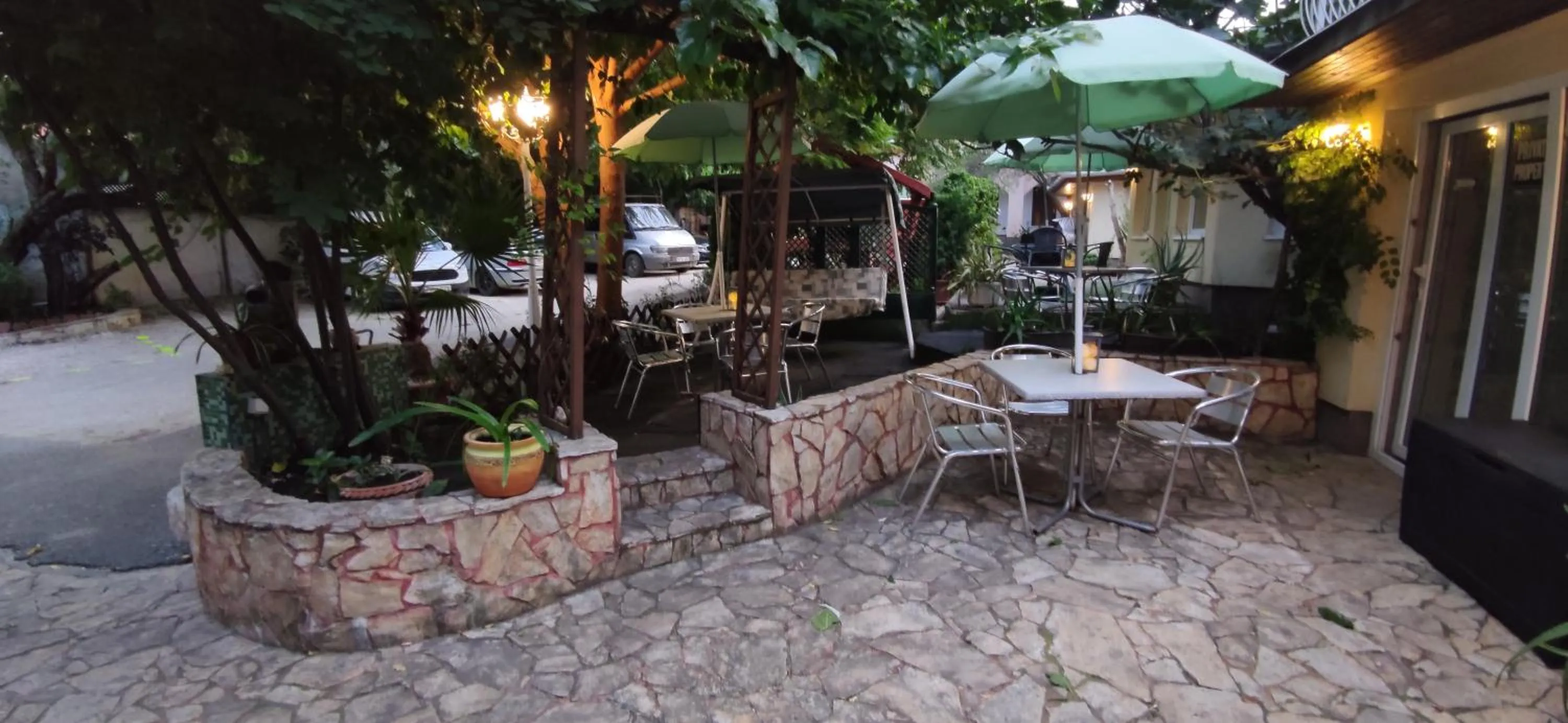 Garden in Hotel Oswaldo