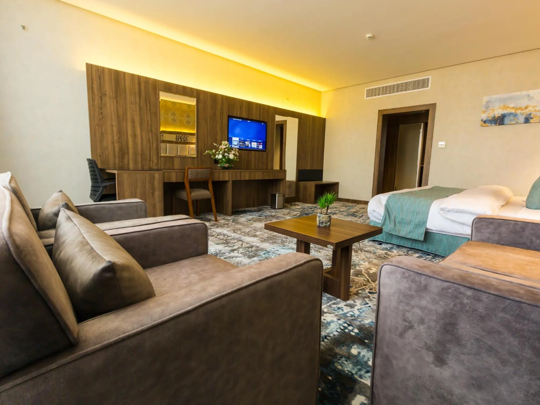 Seating area in Wow Diamond Hotel - فندق واو ديموند